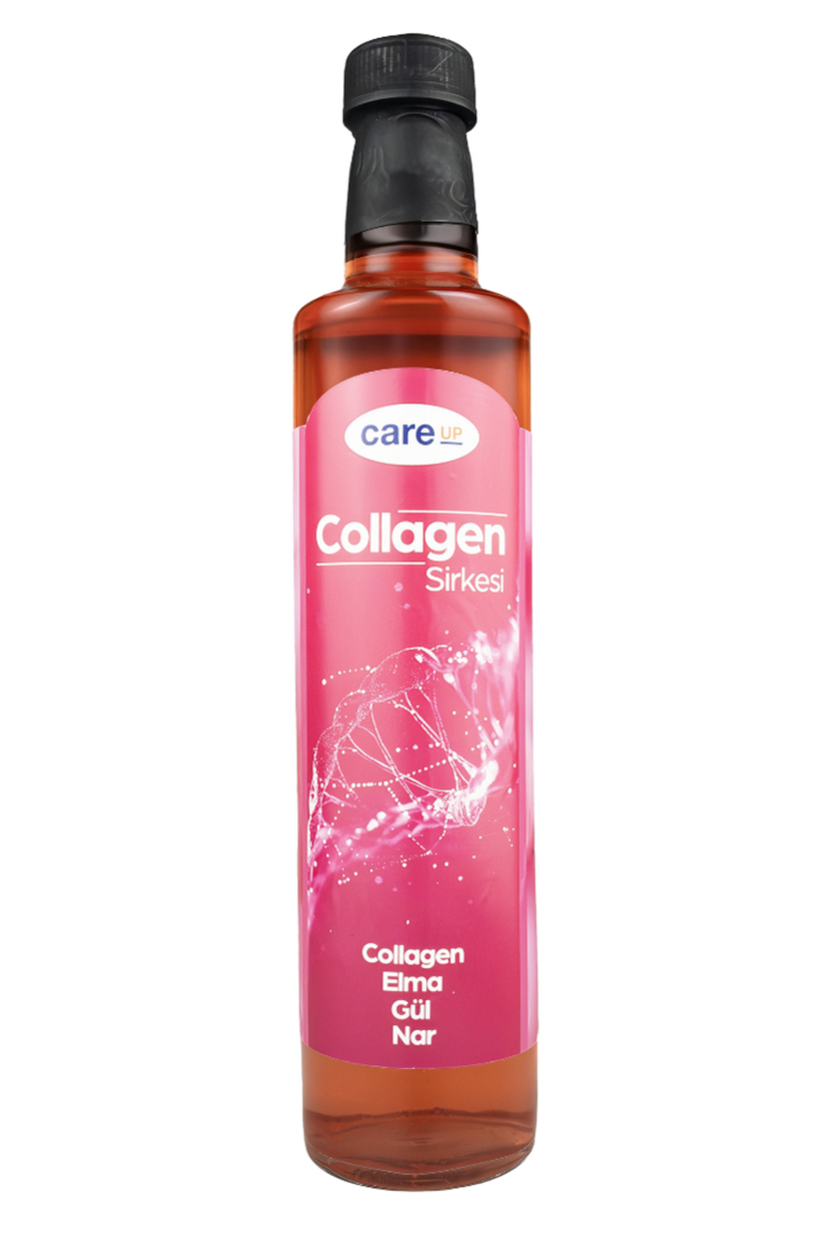 Care Up Collagen (Kolajen) Elma, Gül ve Nar İçeren Sirke Karışımı 500 ml - Fiyatı, Yorumları