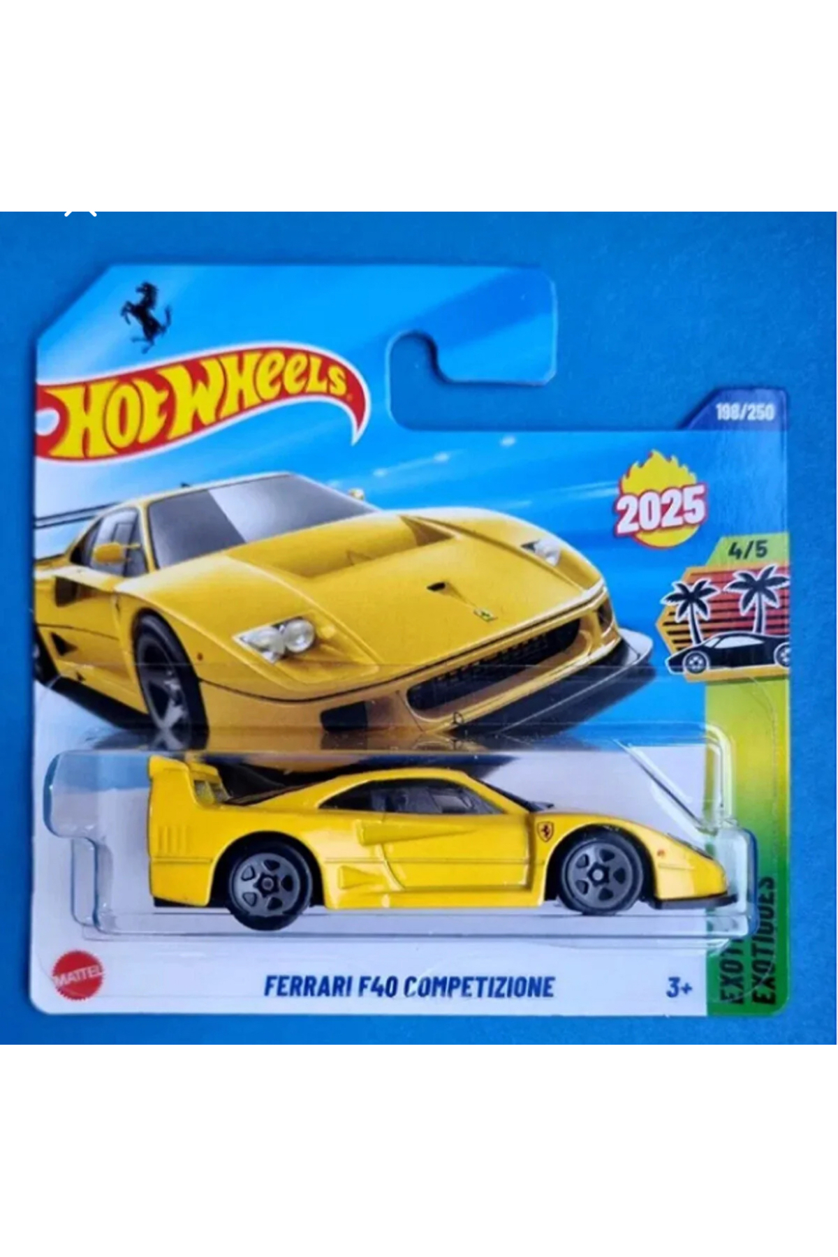 HOT WHEELS Ferrari F40 Competızıone JJB92 KOLLEKSİYONLUK 1/64