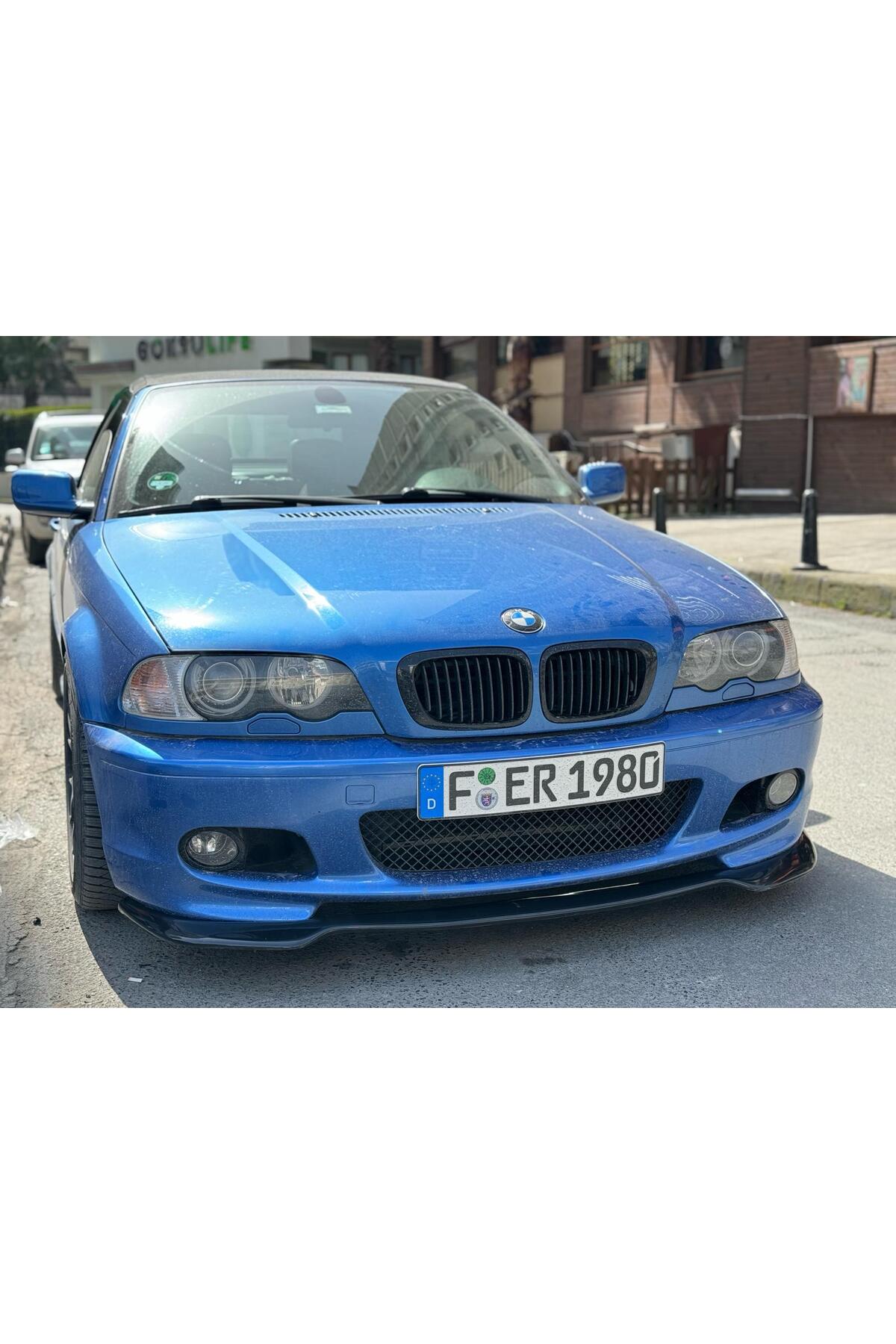 Bmw E46 M-Technic uyumlu plastik Ön Lip Boyasız