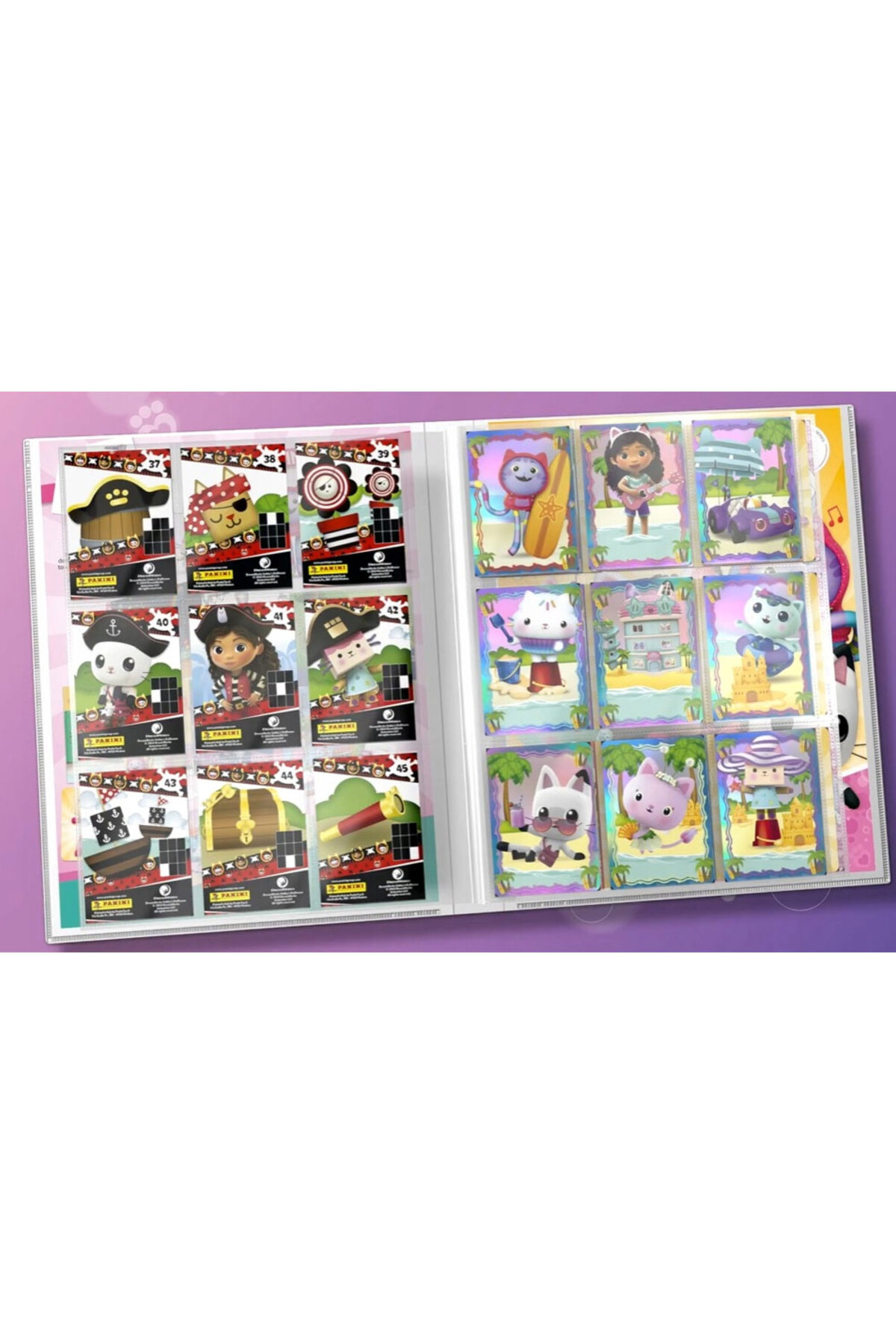 hediyecik Panini Gabby’s Dollhouse Oyun Kartları Albüm Seti (10 Kart+5 Limited Edition Kart+2 Sticker) fotoğrafı 2 (önizleme)