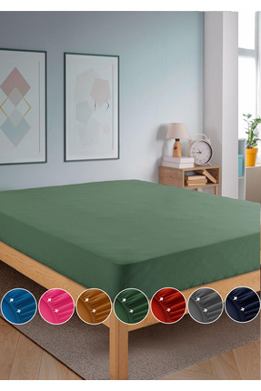 TEXTİLEGARDEN %100 Pamuk Penye Çarşaf – Lastikli – 100% Cotton Jersey Fitted ...