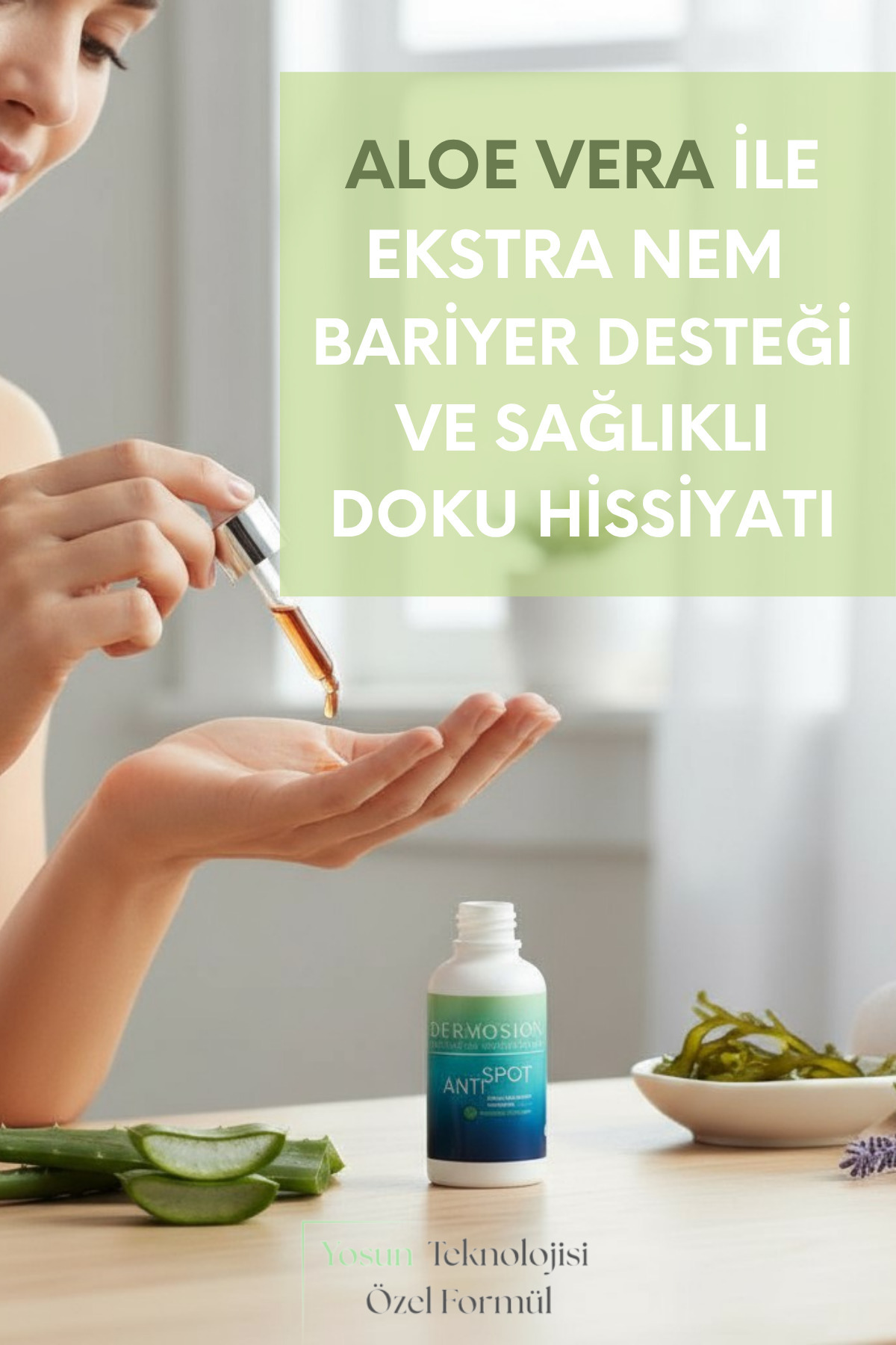 Leke Karşıtı Yosun Özlü Serum Alpha-Arbutin, Niasinamid, Besleyici Ve Ton Eşitleyici 30ml — 8684308448041 — تصویر 4 از 9