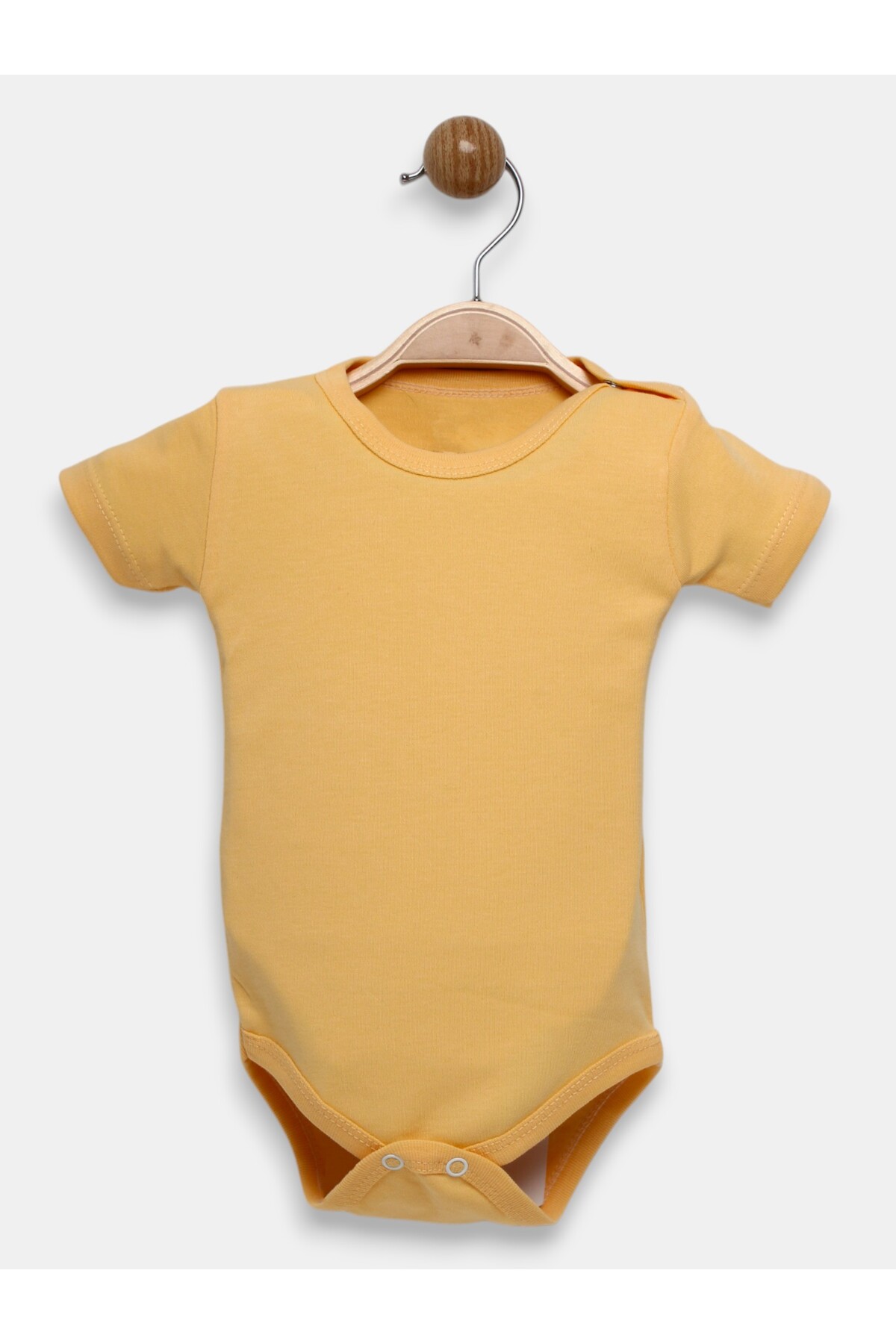 bukko Kız Bebek Çıtçıtlı Body (BADİ) Zıbın Kısa Kollu 4'lü Avantajlı Set 0-12 Ay (Yenidoğan 1 Yaş) fotoğrafı 4 (önizleme)