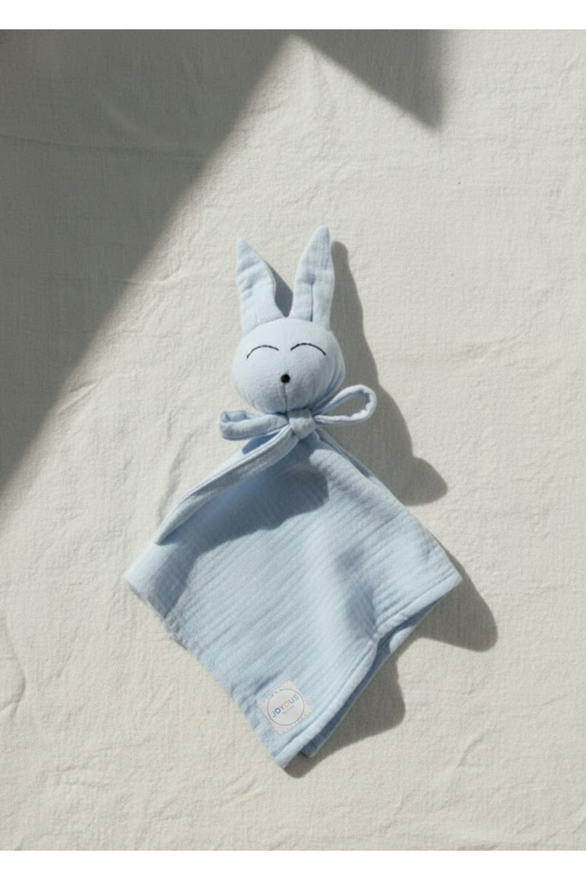 Joyous Mom Kids Hoş Geldin Bebek Seti 3'lü %100 Pamuk Müslin Set Diş Kaşıyıcı Emzik Askısı Uyku Arkadaşı Yenidoğan fotoğrafı 2 (önizleme)