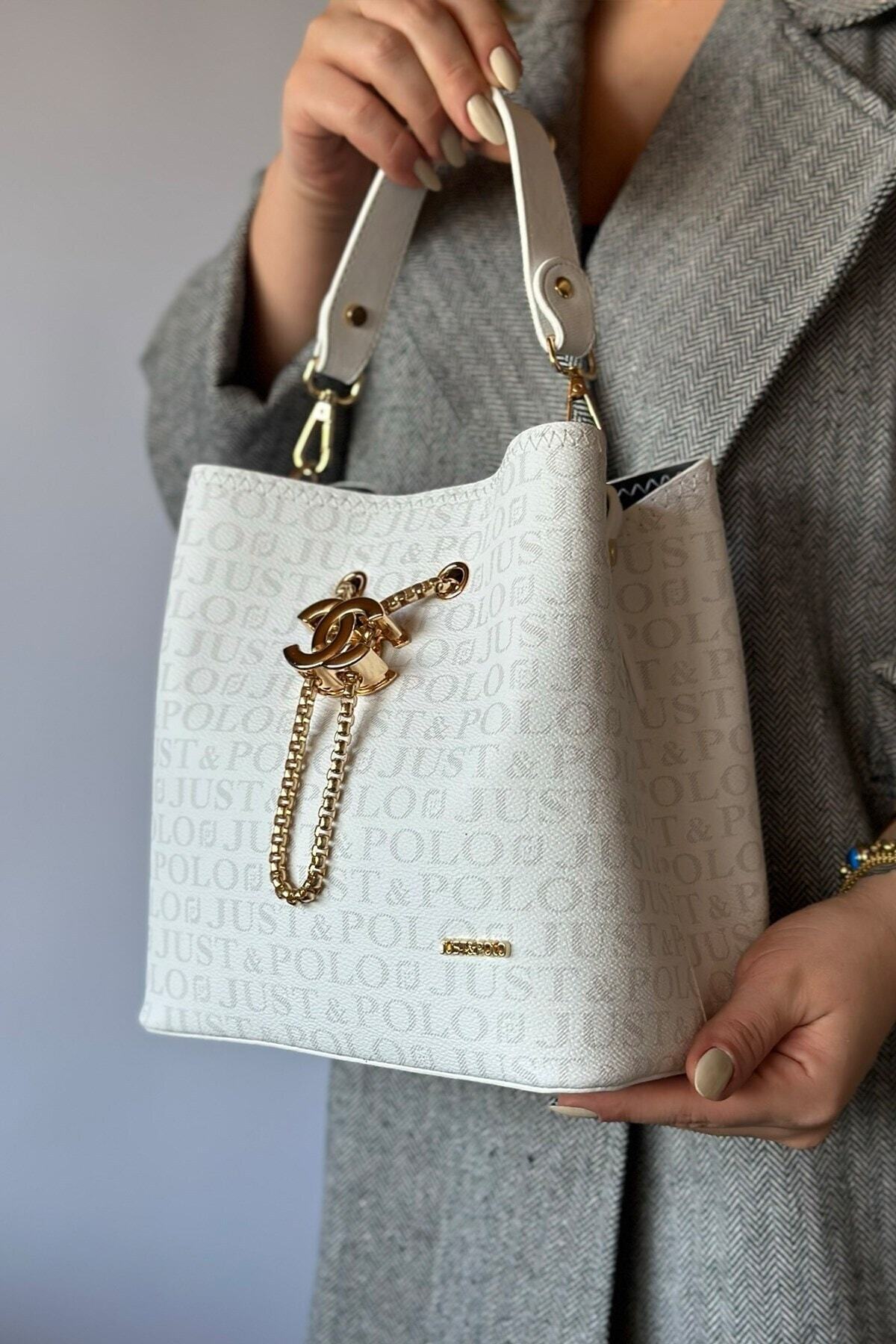 JAST POLO Γνήσιες γυναικείες τσάντες ώμου Just Polo Κορυφαία βαθμολογία για καθημερινή χρήση