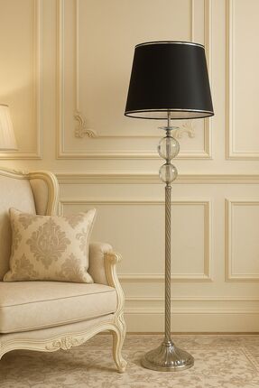 VENÜS NOVA VENÜS BETELGEUSE BURGULU KROM CAM KÜRE LAMBADER KROM ŞERİTLİ SİYAH...