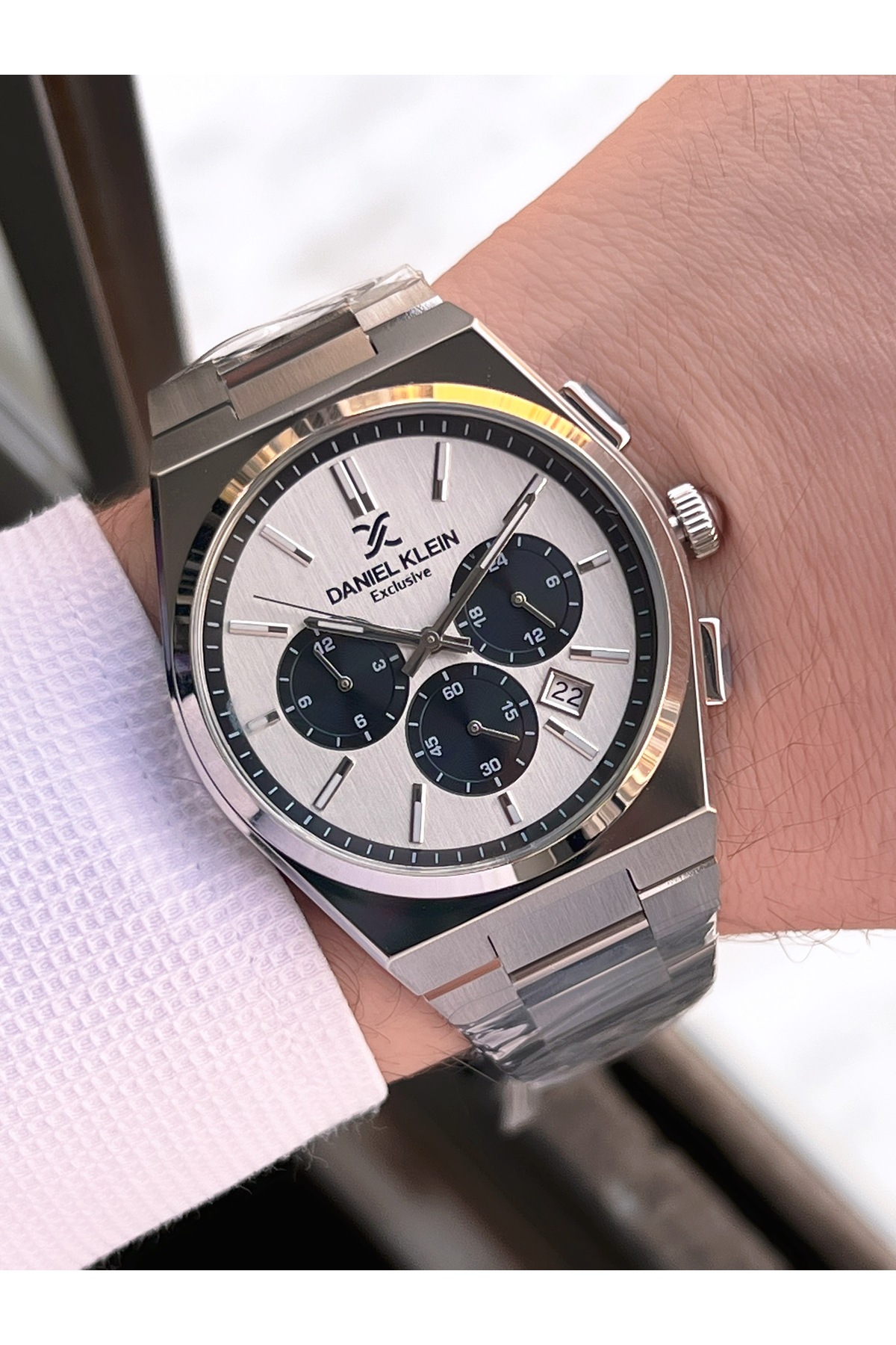 ساعت مچی مردانه - بند فولادی، ضدآب تا ۳ اتمسفر Edk.1.14005.6