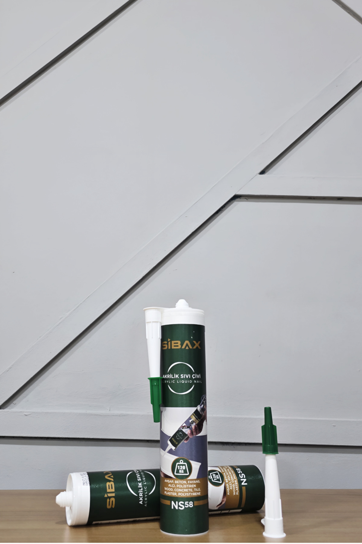 Birdeco Home Akrilik Sıvı Çivi Çıta Ve Motif Yapıştırıcı Silikon (2 Adet)