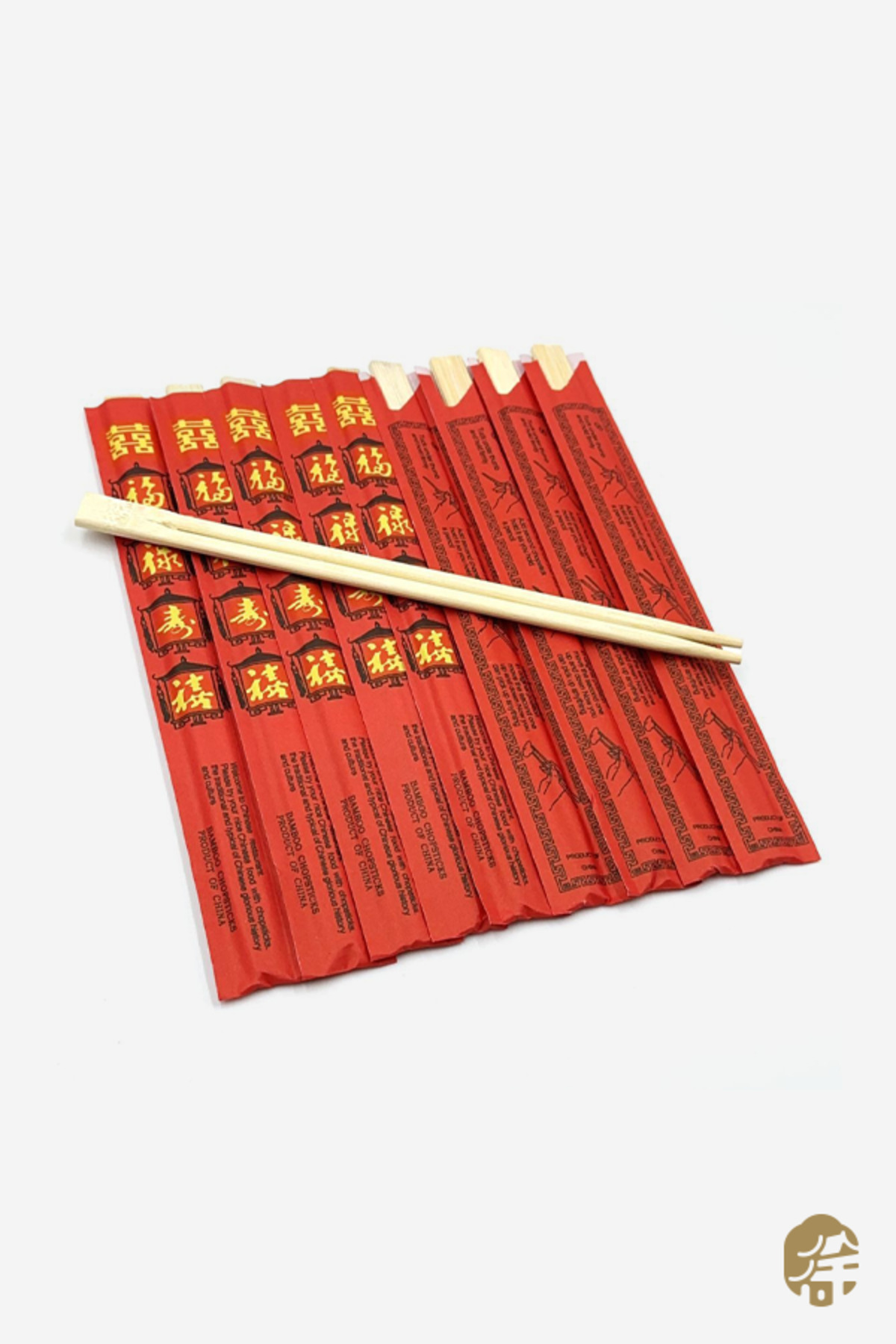 SUSHİSEPETİ Bambu Chopstick 10 Çift 24 Cm