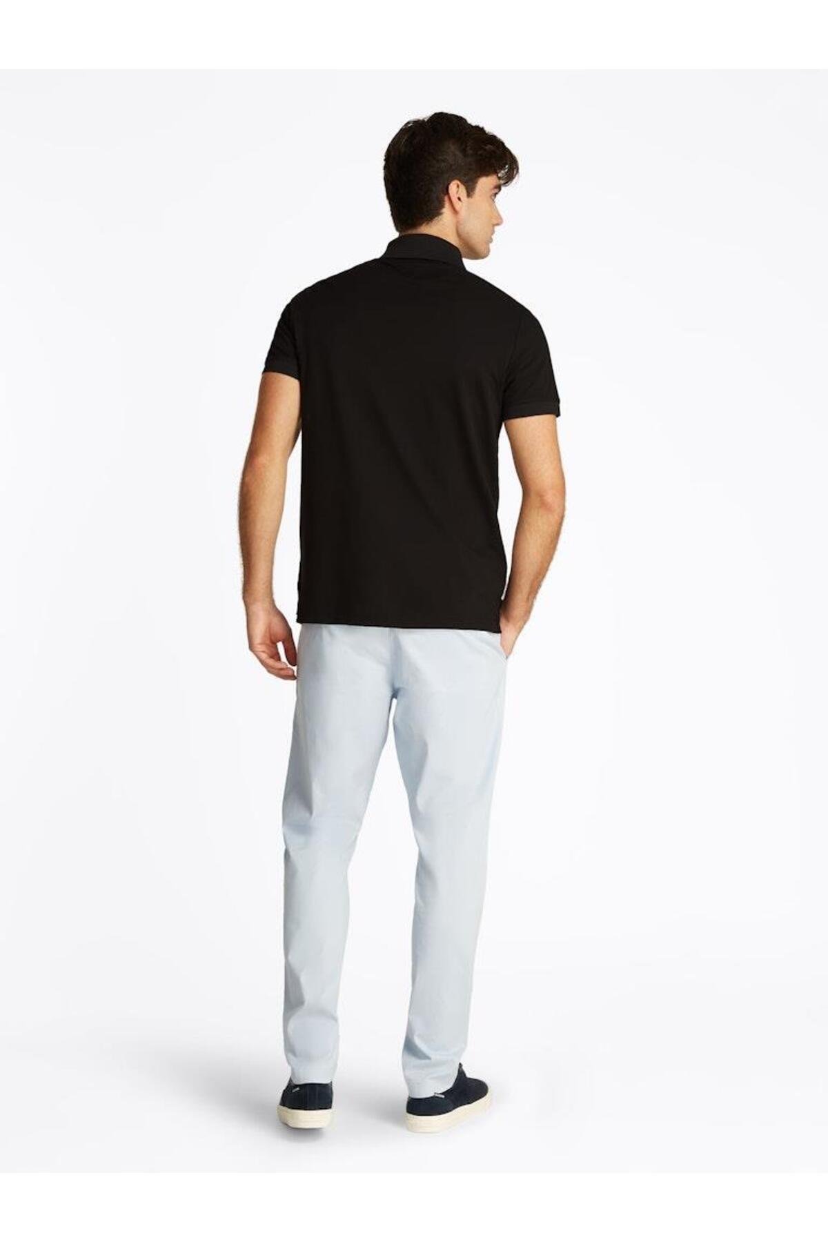 پولوشرت مردانه راسته آستین کوتاه | تامی هیلفیگر Tommy Hilfiger MW0MW38491BDS - تصویر 7