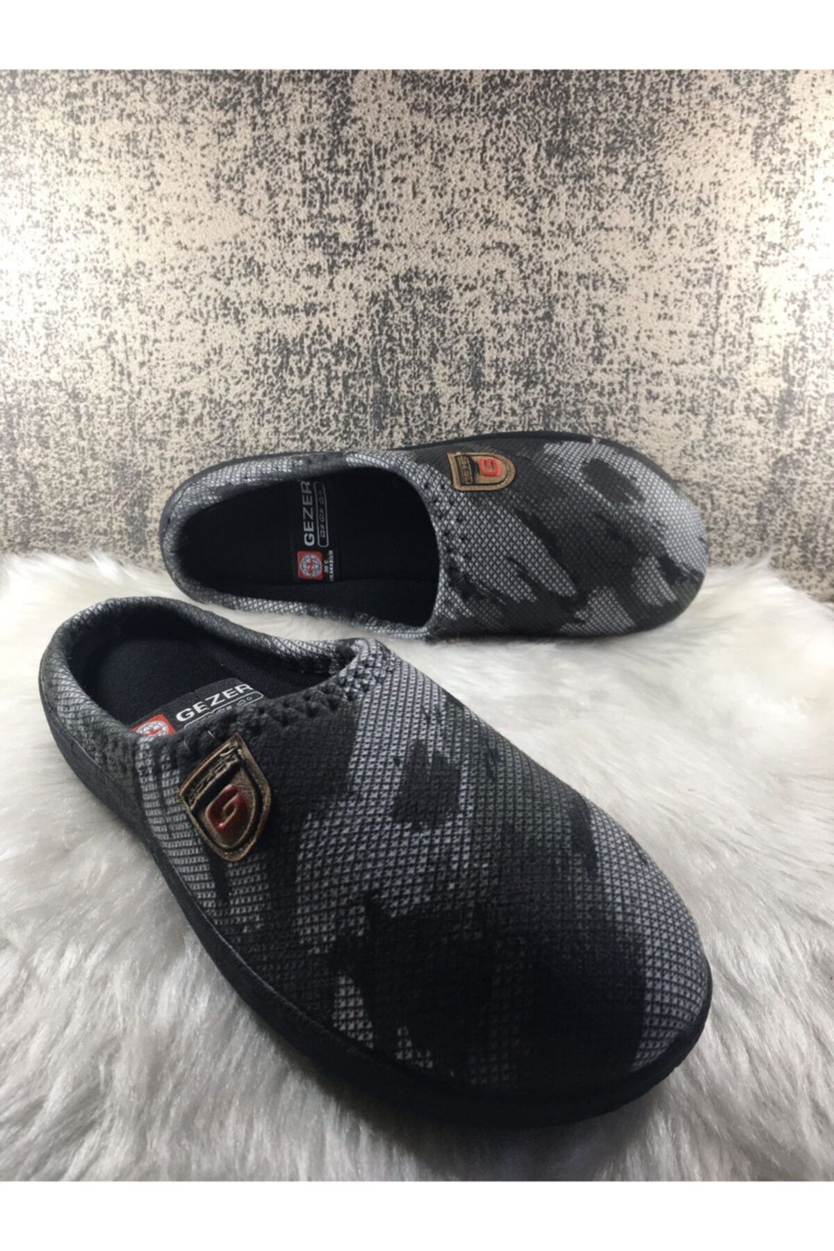 Gezer  Kışlık Erkek Ev Terlik - Görsel 3
