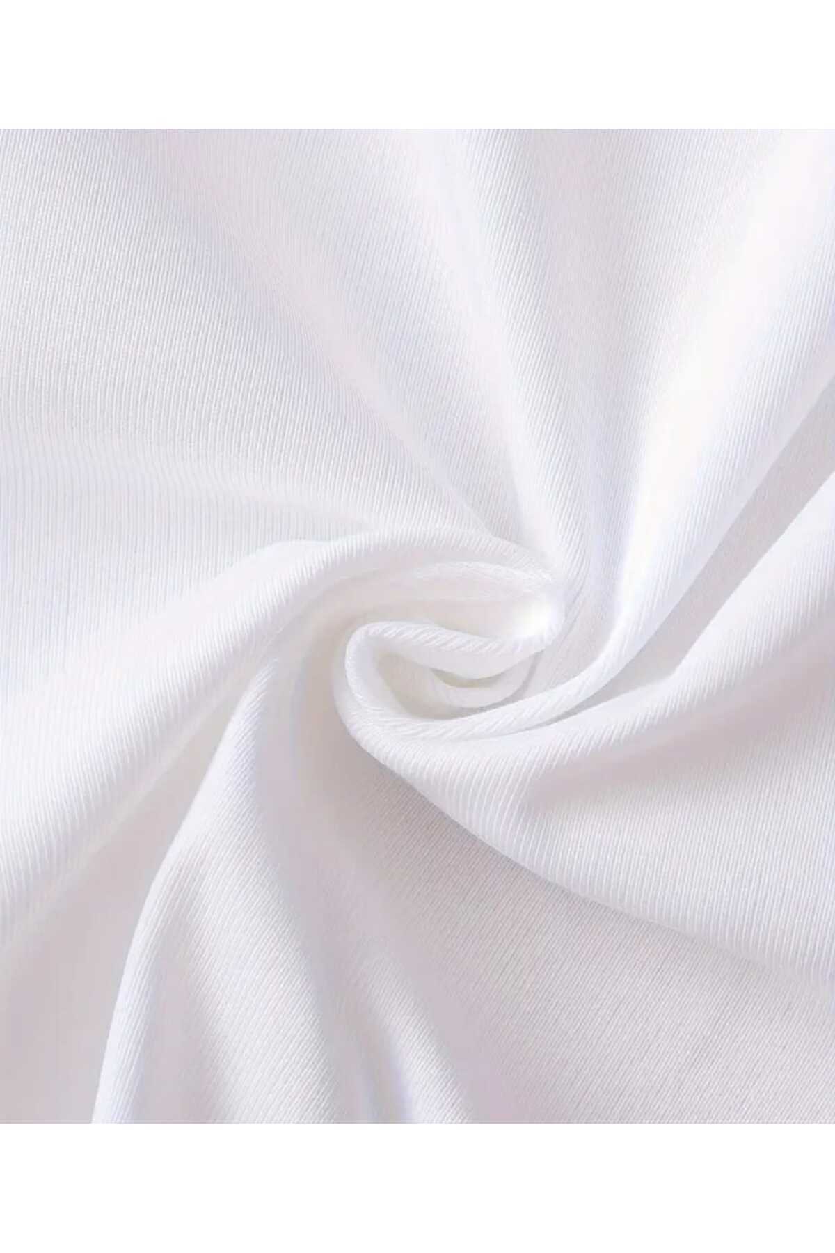 MDK KİDS 5’li Set %100 Pamuk Askılı Unisex Bebek Zıbın – Organik, Çıtçıtlı Bebek Body Zıbın fotoğrafı 2 (önizleme)