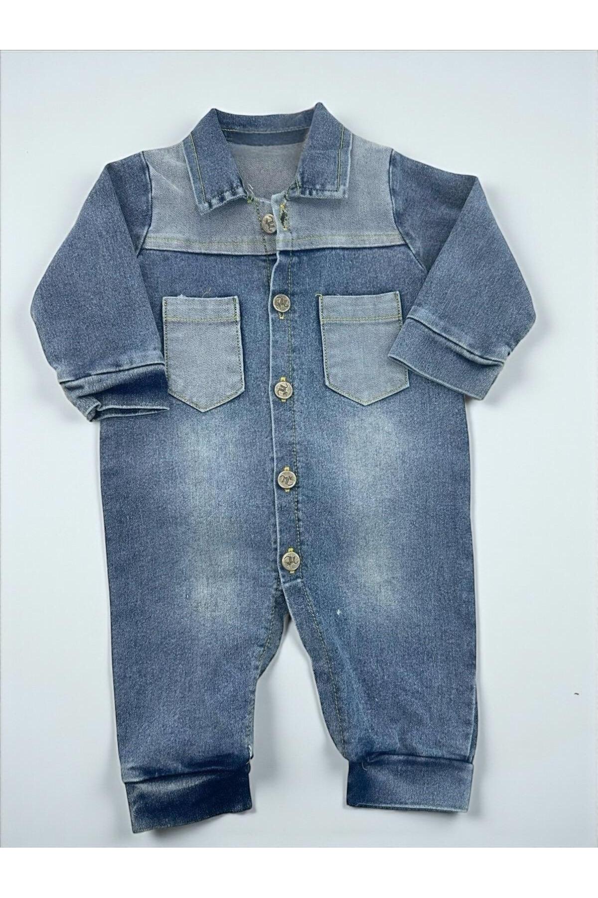 Necix's Cepli Basic Bebek Kot Tulum fotoğrafı 2 (önizleme)