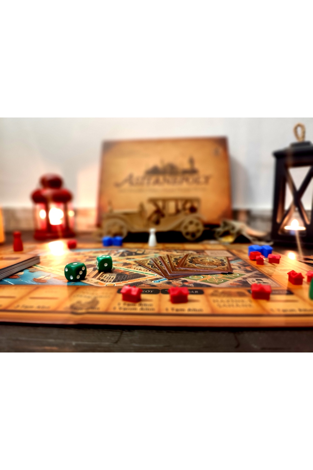 MR MEZOPO Metropol Asitanepoly Kutu Oyunu - Masa Oyunu - Eğlenceli Grup Parti Aile Oyunu Nostaljik Monopoly fotoğrafı 3 (önizleme)