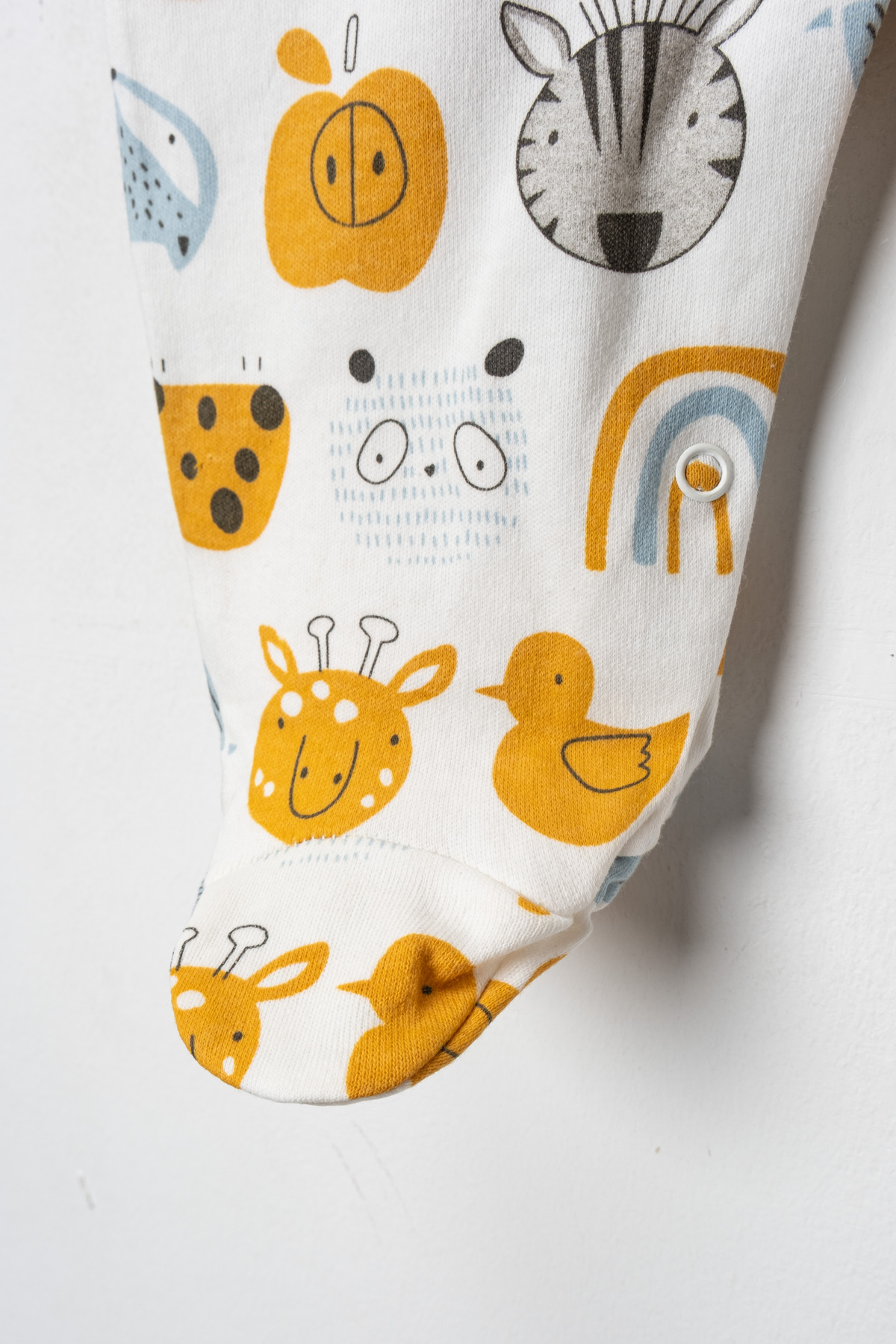 ENİA BABY Desenli Unisex 3 Lü Bebek Tulum Seti fotoğrafı 3 (önizleme)