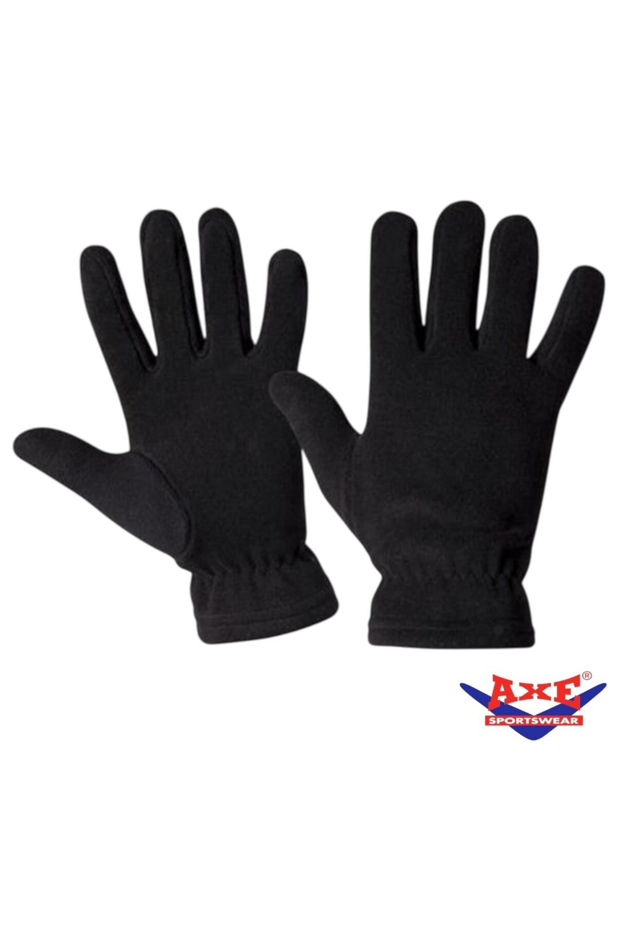 AXE SPORTSWEAR  Erkek Siyah Kışlık Soğuktan Koruyucu Termal Polar Eldiven Gloves - Görsel 5