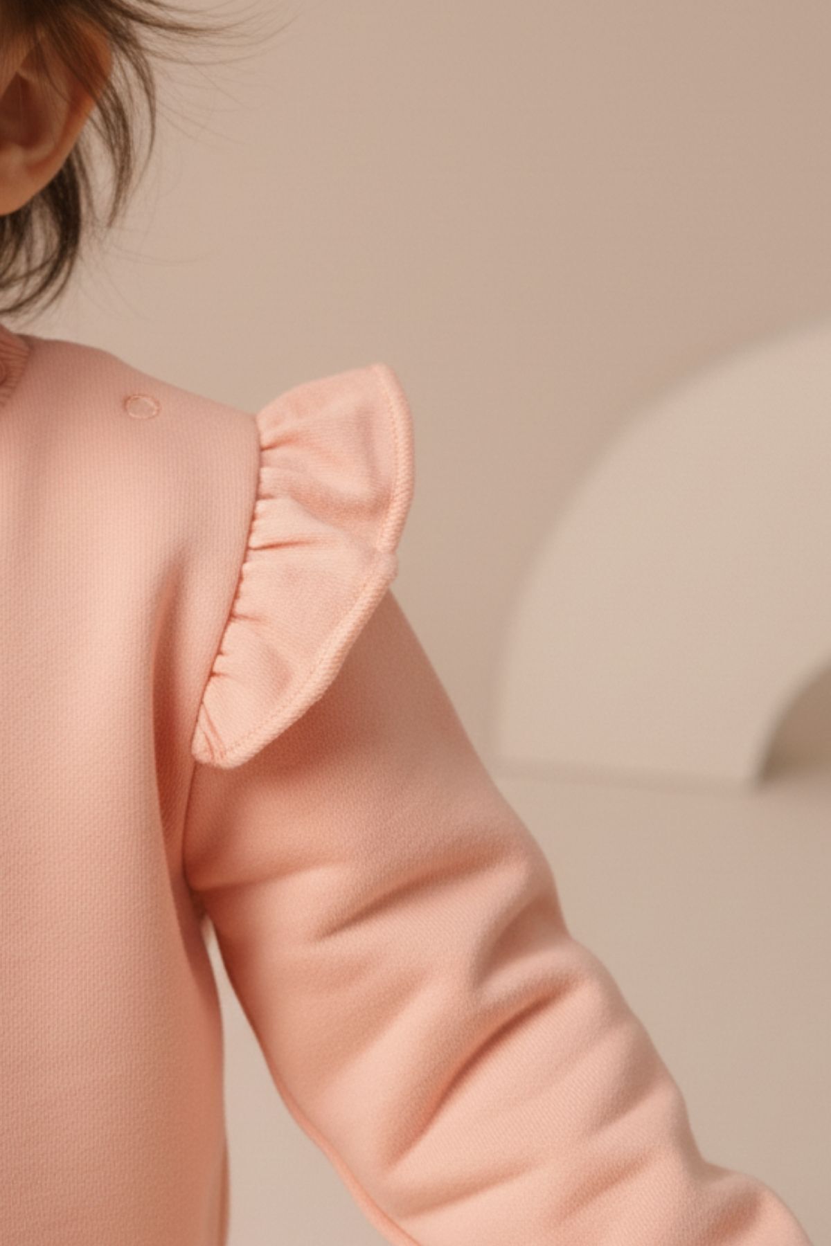 Minipodyum Kız Bebek Bandanalı Nakışlı İspanyol Paça Taytlı 3 Parça Alt Üst Takım fotoğrafı 3 (önizleme)