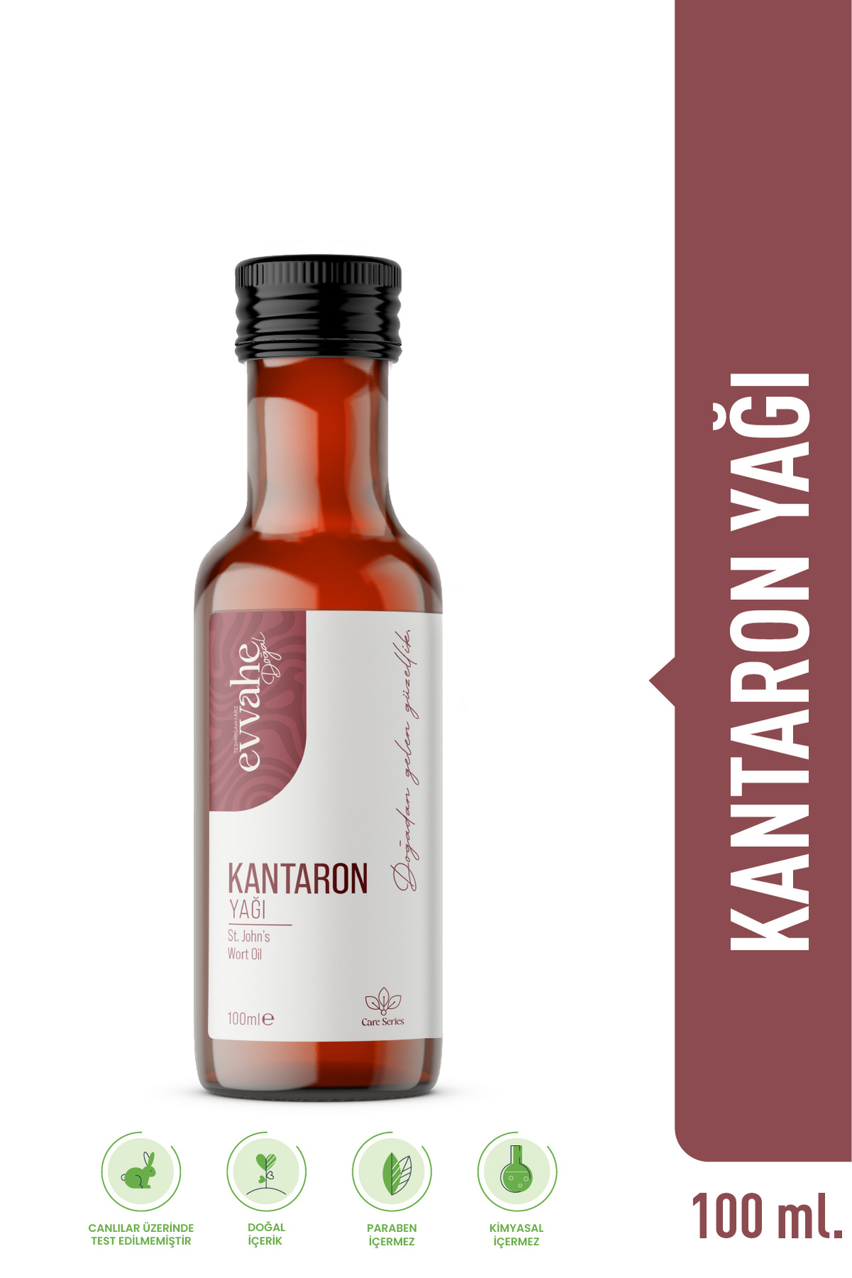 EVVAHE DOĞAL Kantaron Yağı 100 ml