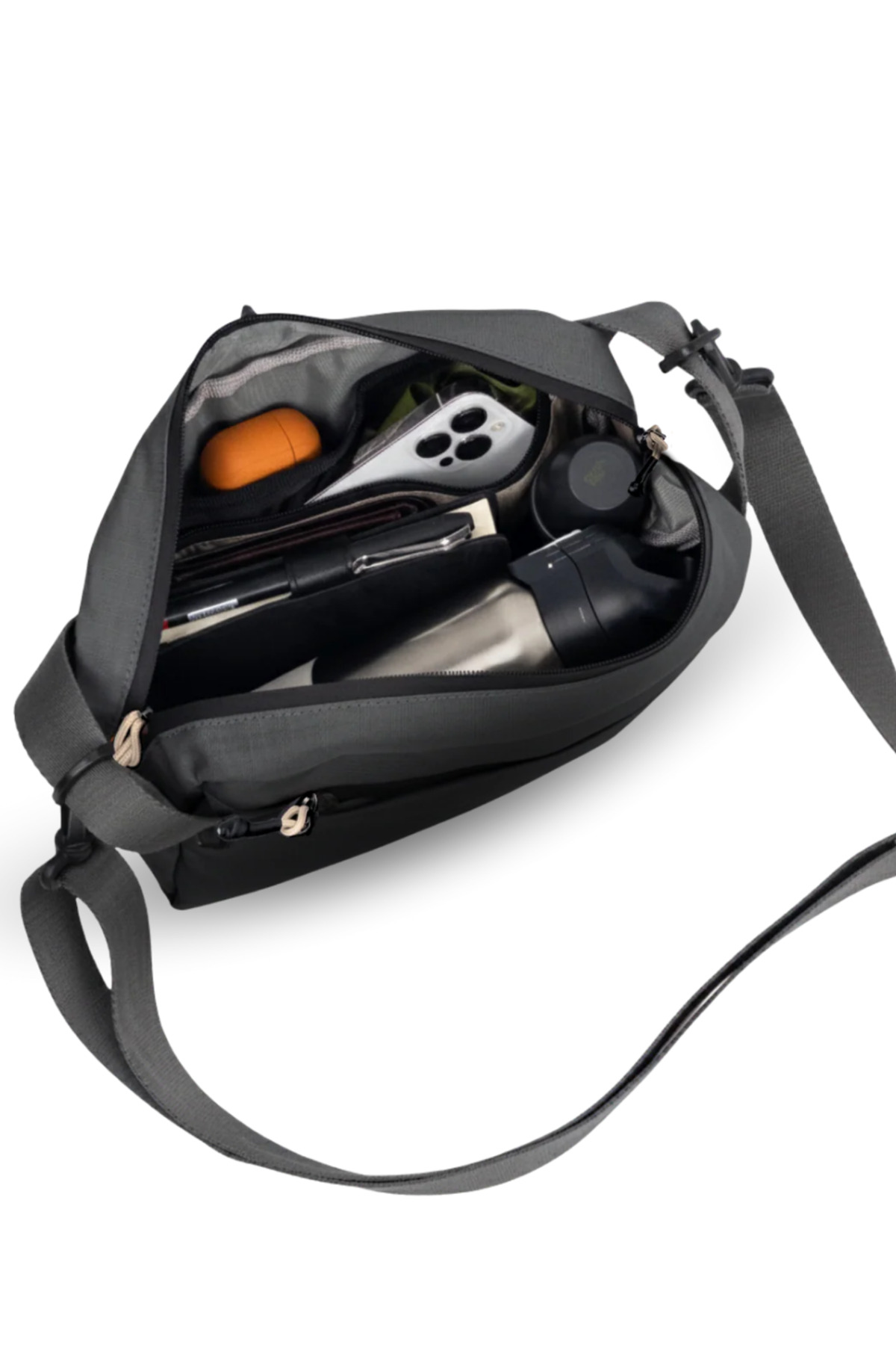 KraftCover  Rove Sling Unisex Su Geçirmez Çapraz Çanta | Hafif, Katlanabilir, Leke Tutmaz - Görsel 4