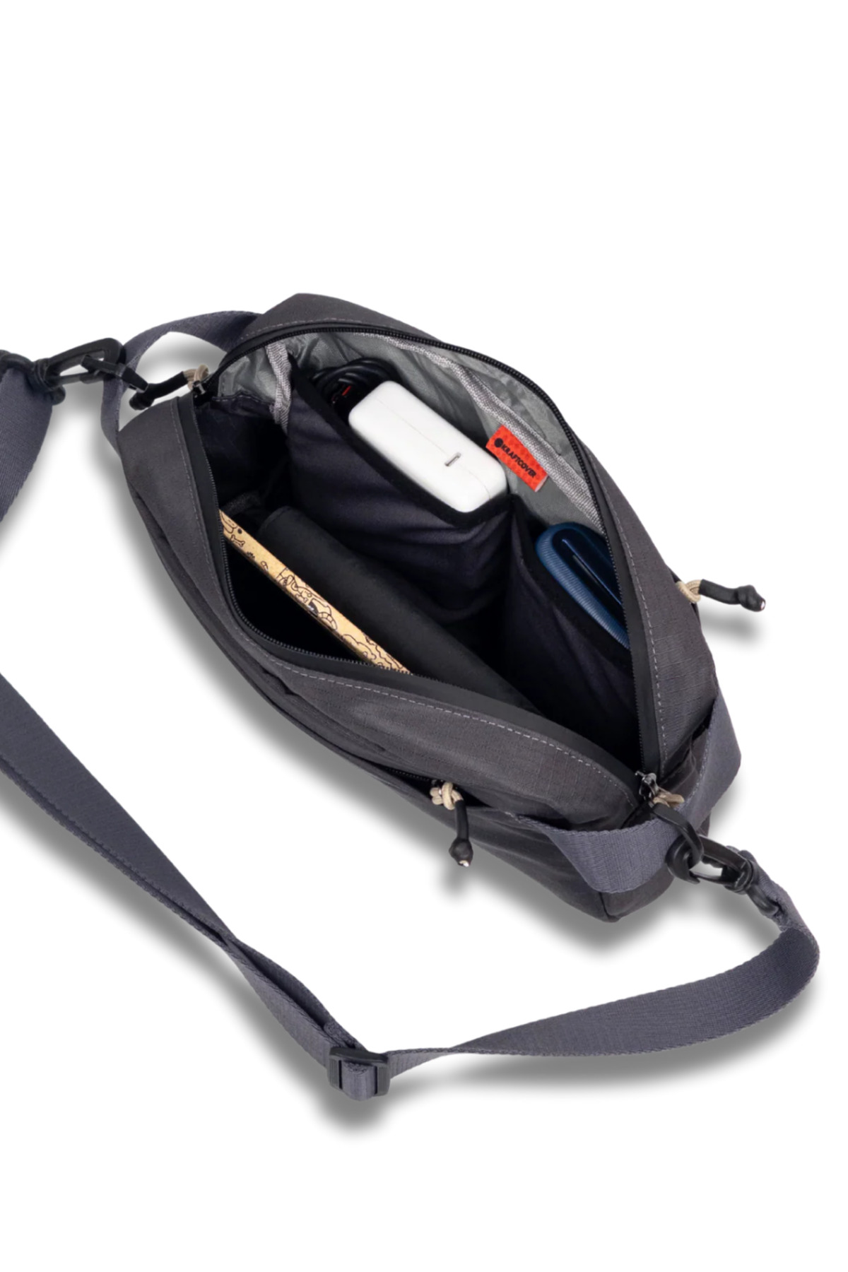 KraftCover  Rove Sling Unisex Su Geçirmez Çapraz Çanta | Hafif, Katlanabilir, Leke Tutmaz - Görsel 7