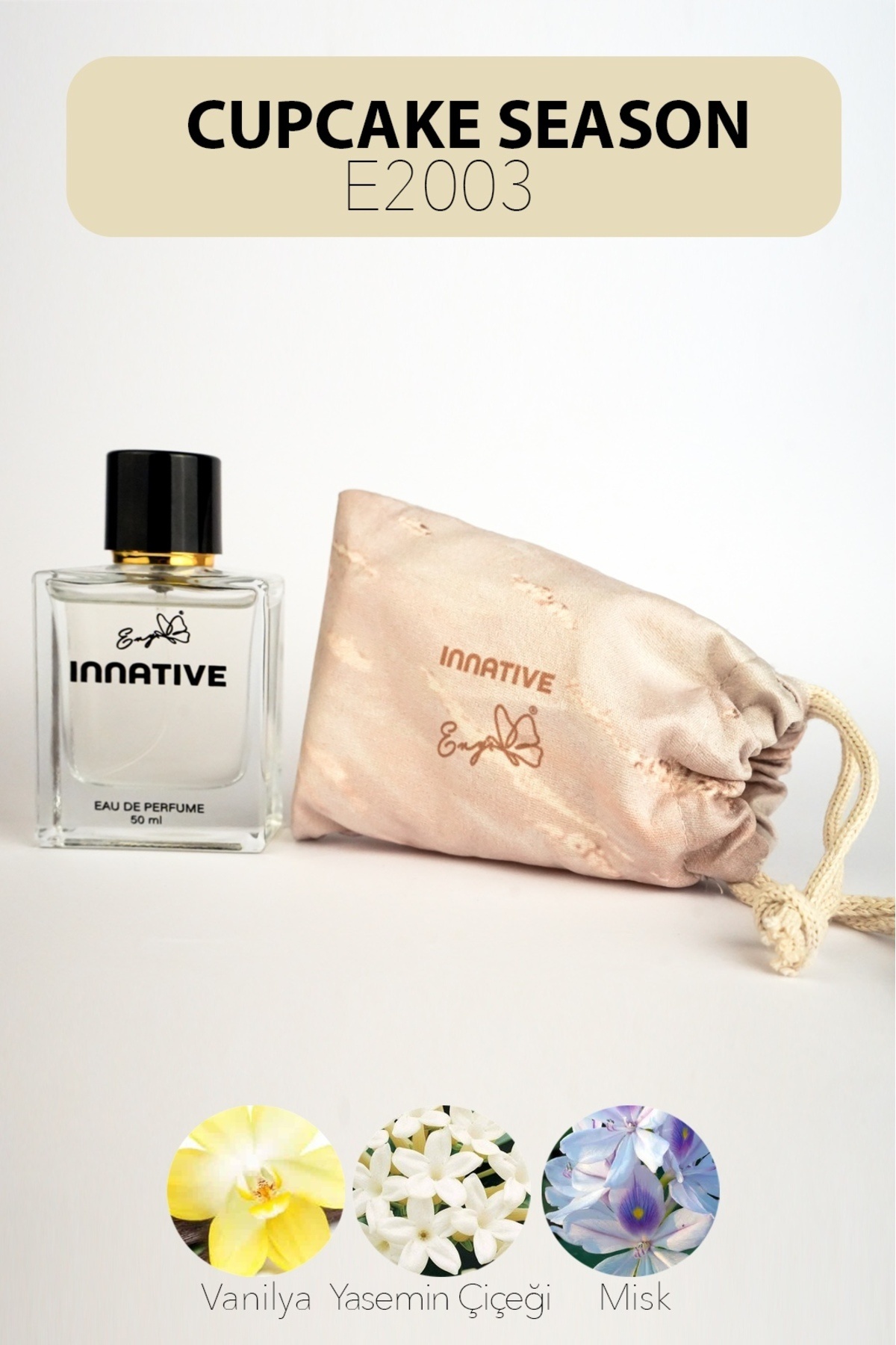 INNATIVE Eny Cupcake Season Edp 50 ml Vanilyalı Kadın Parfümü