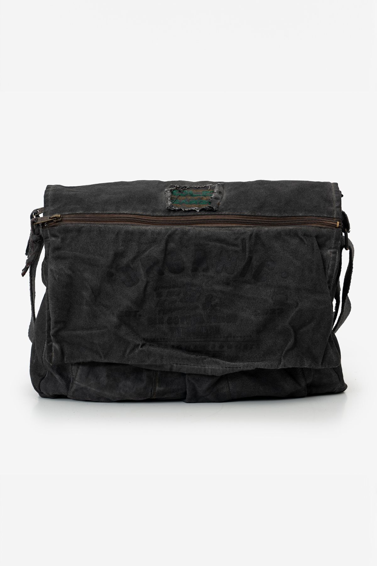 Old Cotton  Salaş Omuz Çantası Pamuk Postacı Laptop Okul Seyahat Günlük Vintage Retro - Mulater Bag 8128 - Görsel 2