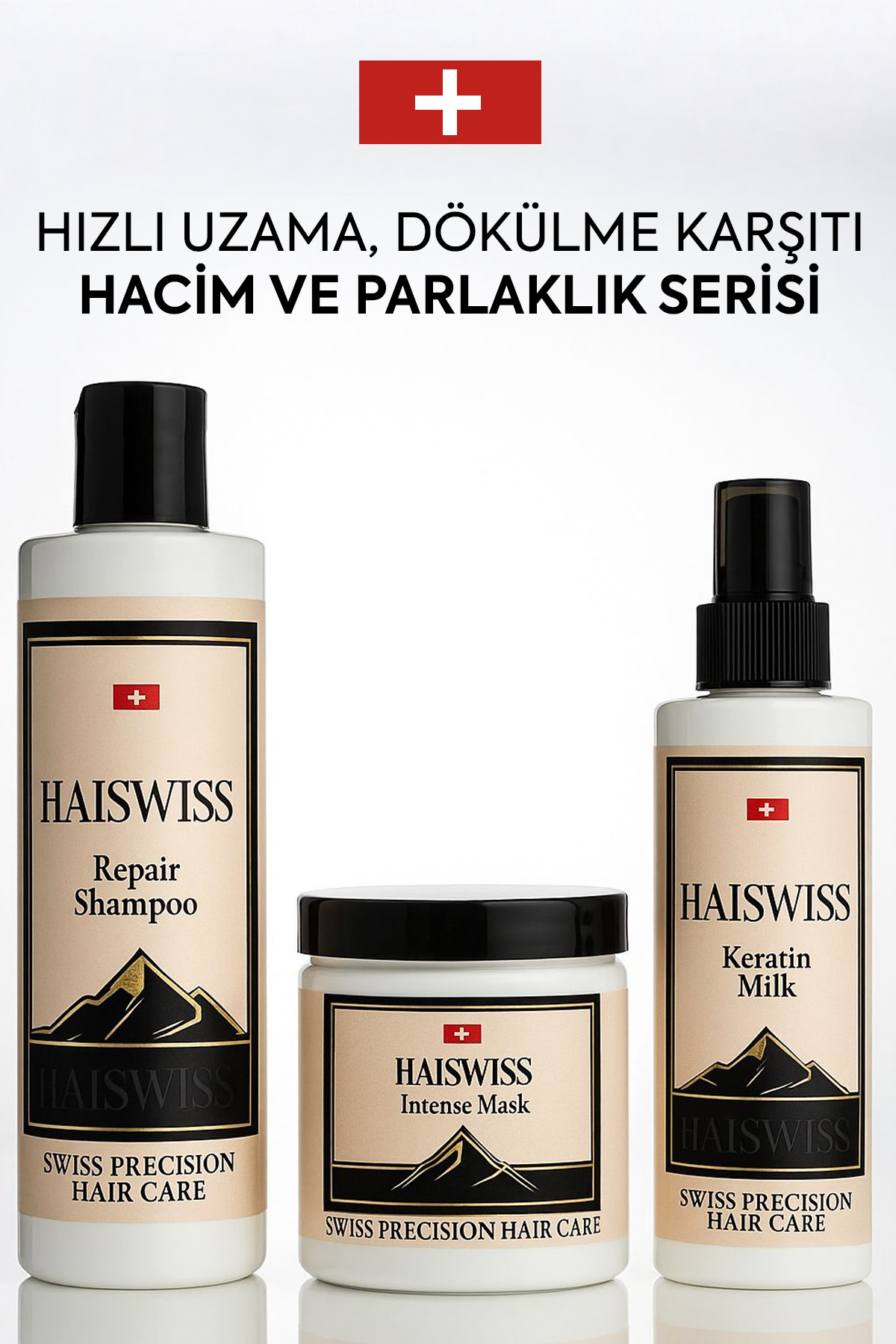 Pirinç Proteini ve Keratin İçeren Dökülme Karşıtı ve Hızlı Uzama Destekli Onarıcı Şampuan — HWSRS01 — تصویر 7 از 7