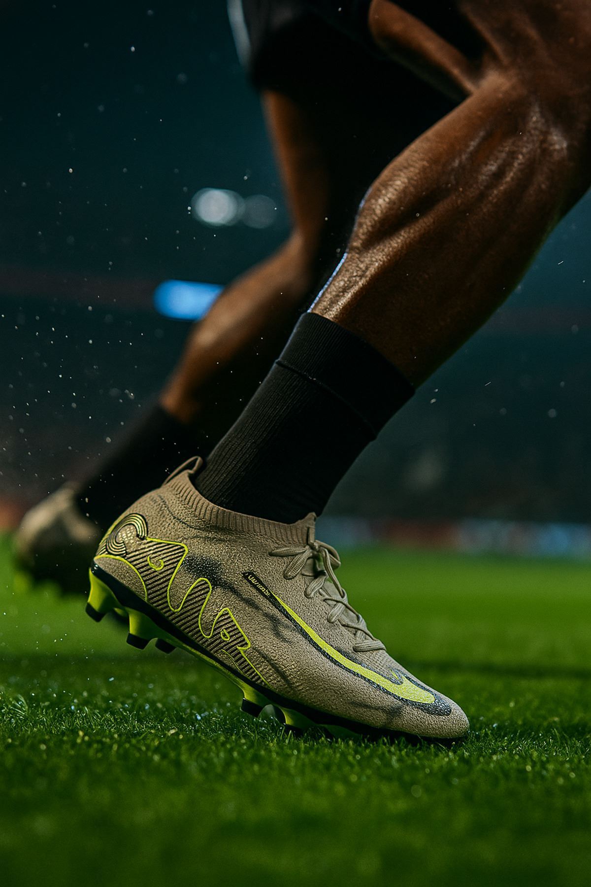 Liarca Pro-X Profesyonel Futbol Ayakkabısı Halısaha Çim Saha Çoraplı Çocuk Krampon Yetişkin