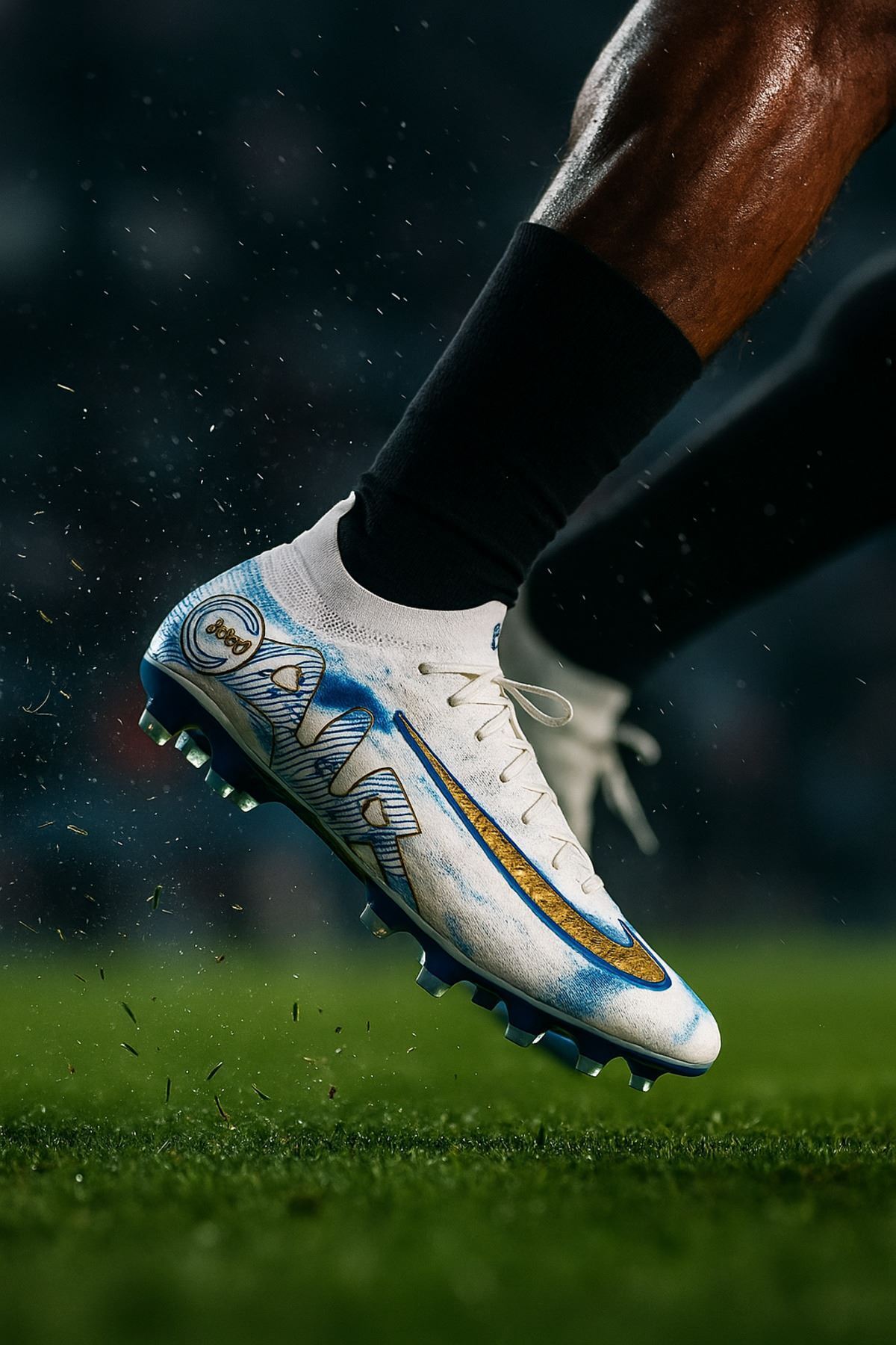 Liarca Pro-X Profesyonel Futbol Ayakkabısı Halısaha Çim Saha Çoraplı Çocuk Krampon Yetişkin