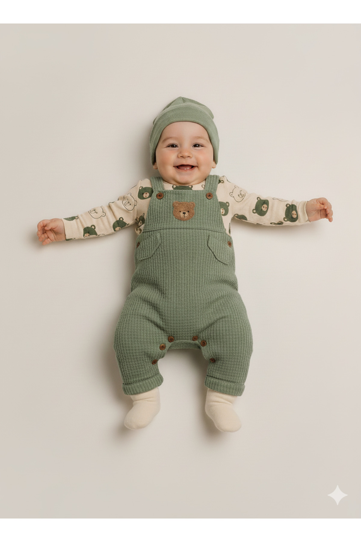 NAFİTTO Erkek bebek ikili takım . 1 BEDEN BÜYÜK ALINIZ.BERE BULUNMAMAKTADIR. fotoğrafı 6 (önizleme)