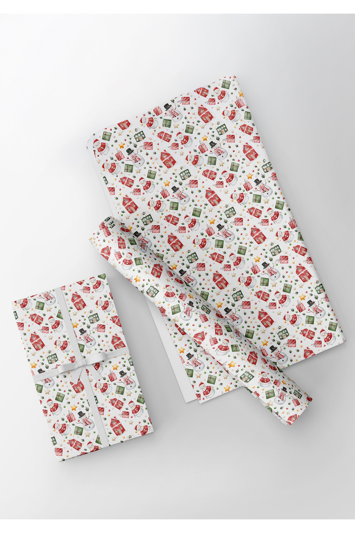 Miona Yılbaşı Özel Hediye Paketleme Ambalaj Kağıdı 35x50 cm(1 ADET)