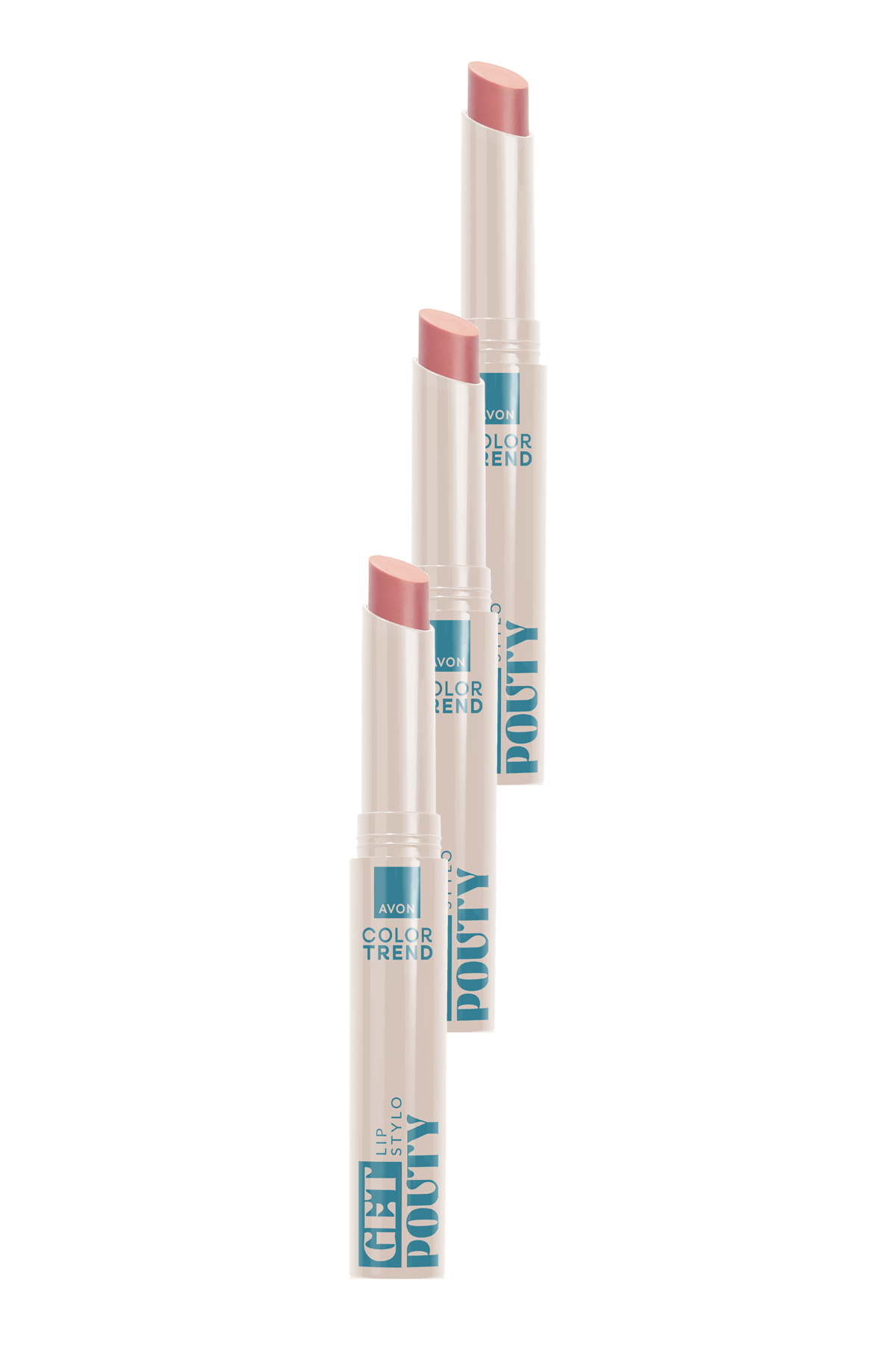 Avon Ultra Beauty Lipstick Stylo Lasting Pink Triple Set