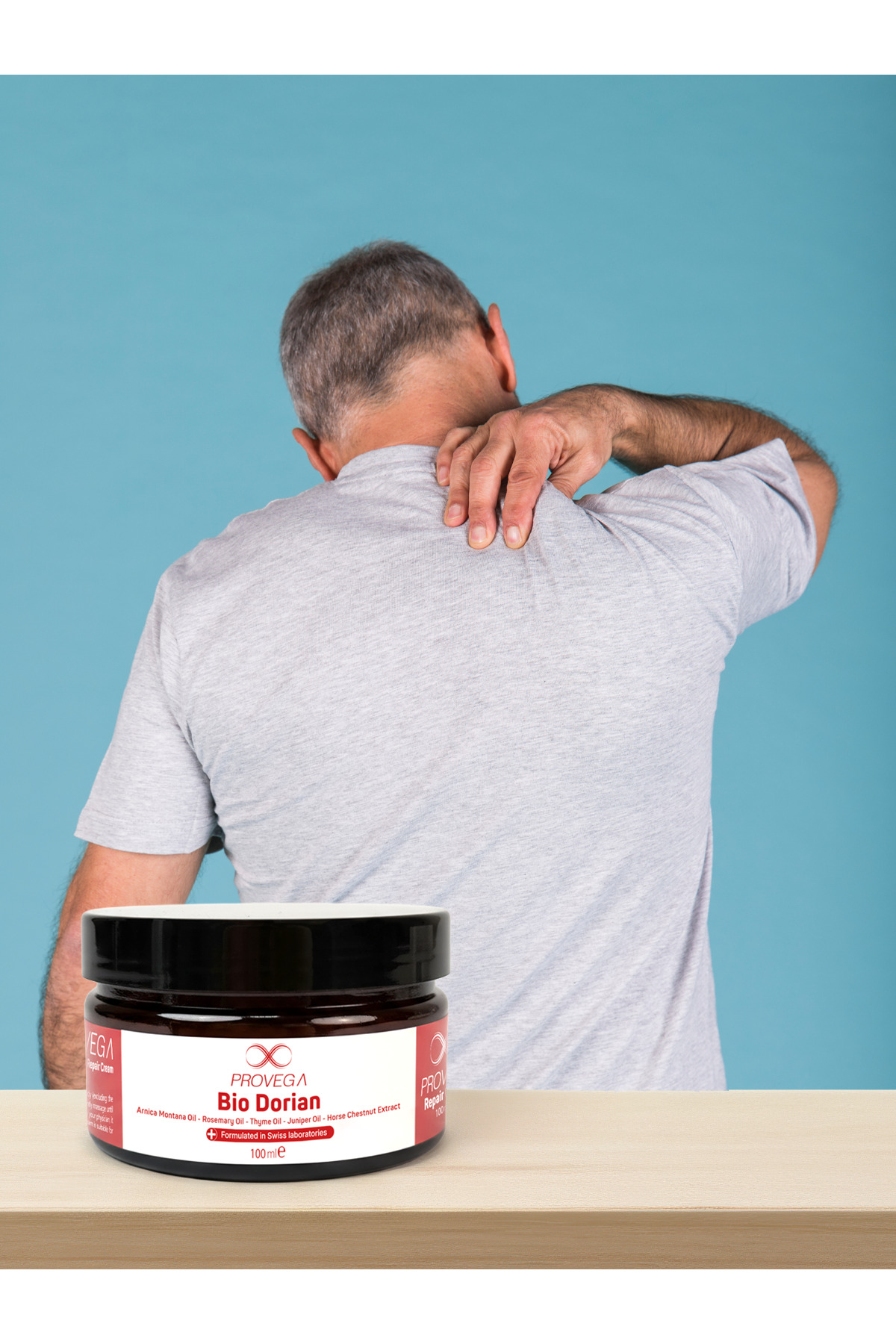 Bio Dorian %100 Doğal At Kestanesi Özlü Vücut Bakım Kremi - 100ml - Bel ve Boyun bölgesi için günlük Masaj ve Destek Kremi — TYC00475443071 — تصویر 5 از 5