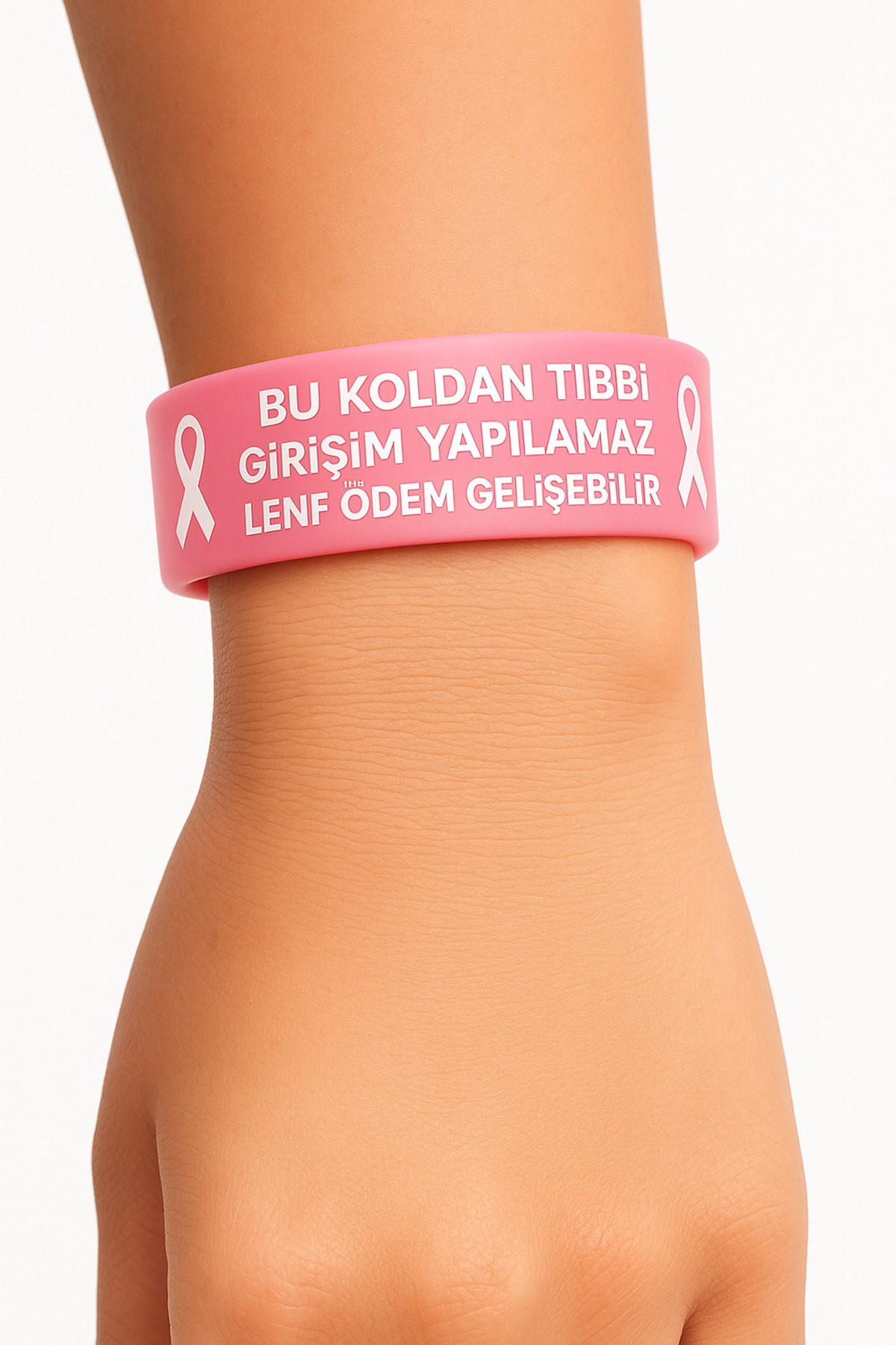 MEDMEDIKAL Lenfödem Farkındalık Bilekliği – Tıbbi Girişim Uyarılı