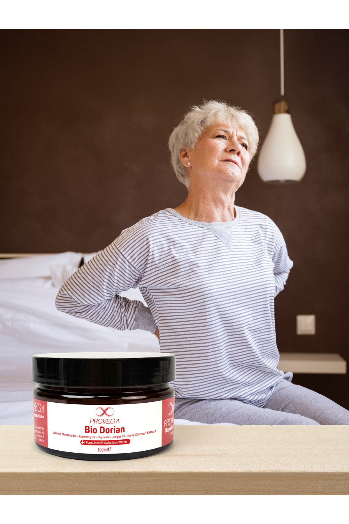 Bio Dorian %100 Doğal At Kestanesi Özlü Vücut Bakım Kremi - 100ml - Bel ve Boyun bölgesi için günlük Masaj ve Destek Kremi — TYC00475443071 — تصویر 4 از 5