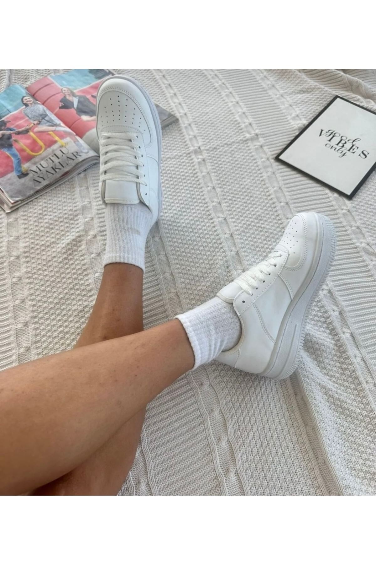 Genel Markalar  benimolsun Unisex Spor Ayakkabı Günlük Sneakers - Görsel 5