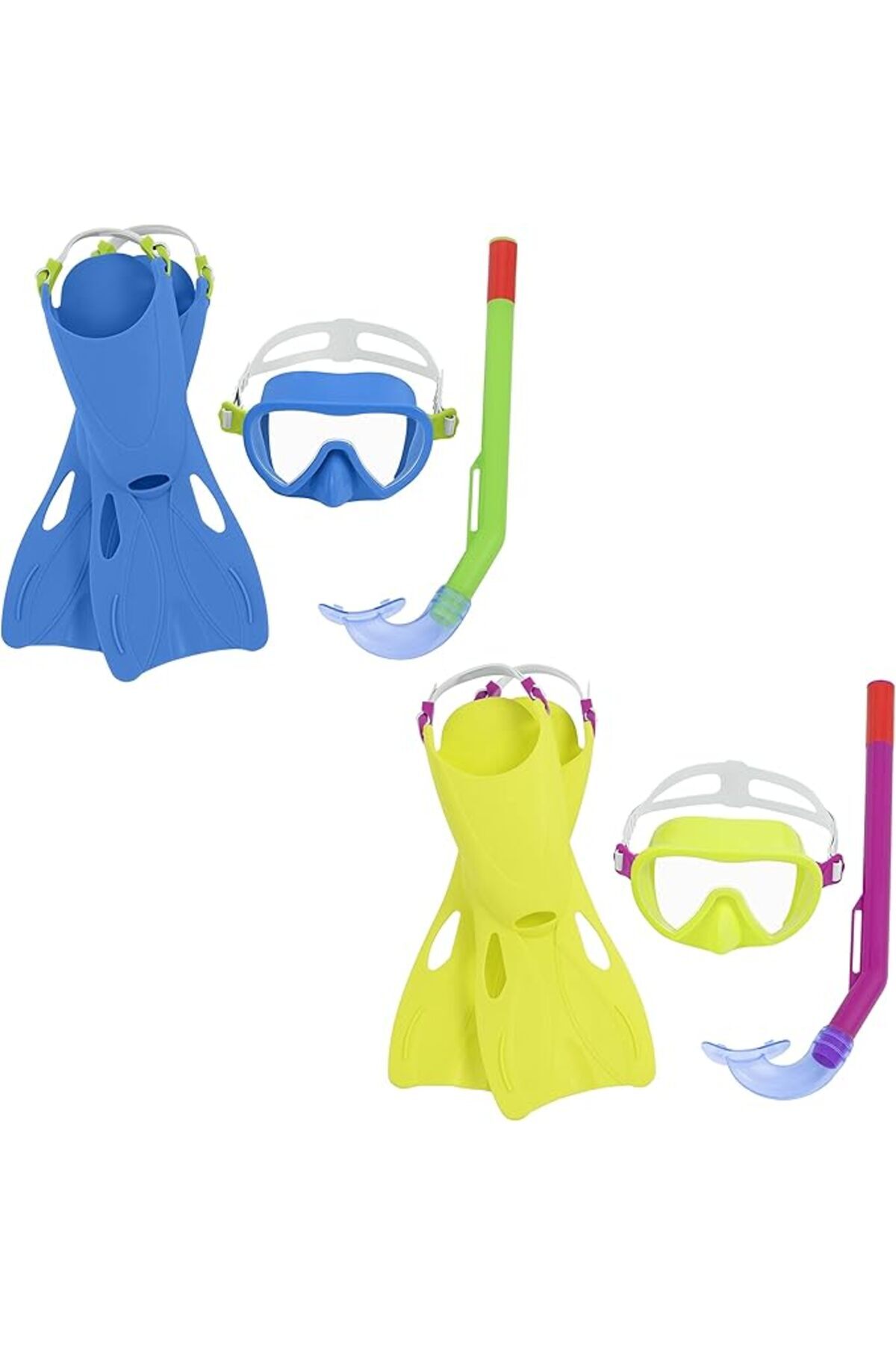 salesalbutik Crusader Essential Paletli Çocuk 3+ Şnorkel Seti