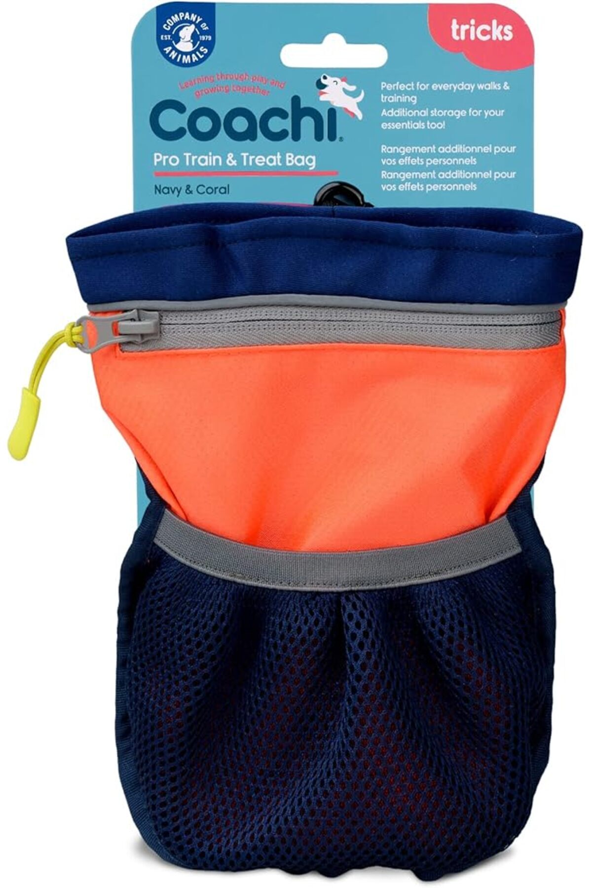 SoyluhanStore of Animals Coachi Profesyonel Köpek Eğitim ve Ödül Çantası, Lacivert Mercan