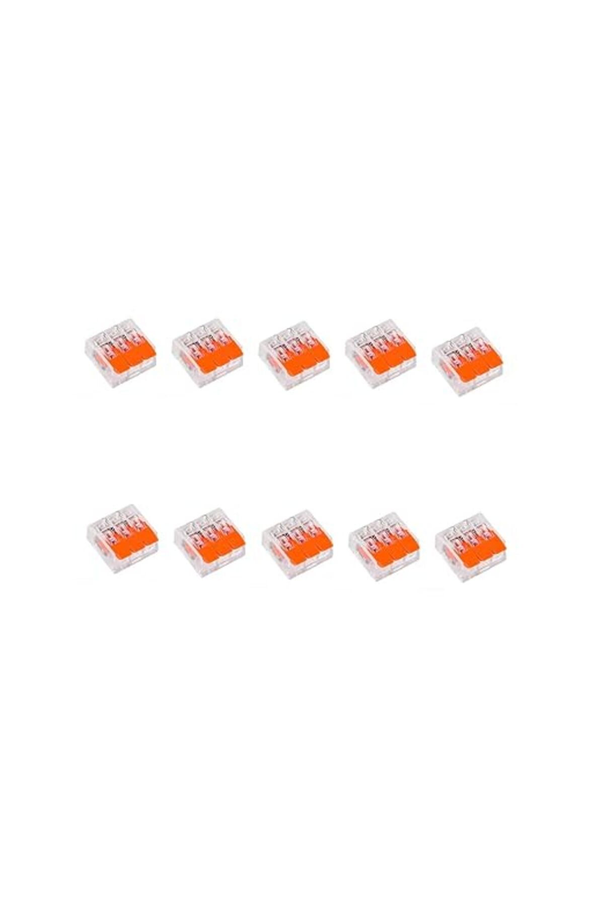 SoyluhanStore Lua 3'lü Çok Amaçlı Tırnaklı Buat Klemens- 10 Adet