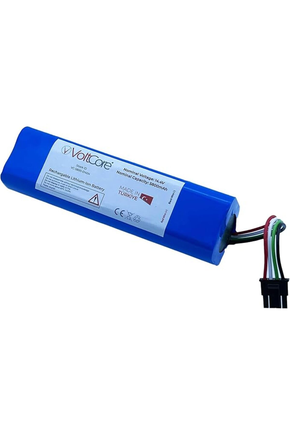 SoyluhanStore Robot Süpürge Bataryası 5800 mAh Pil Roborock S5 Max ile Uyumlu