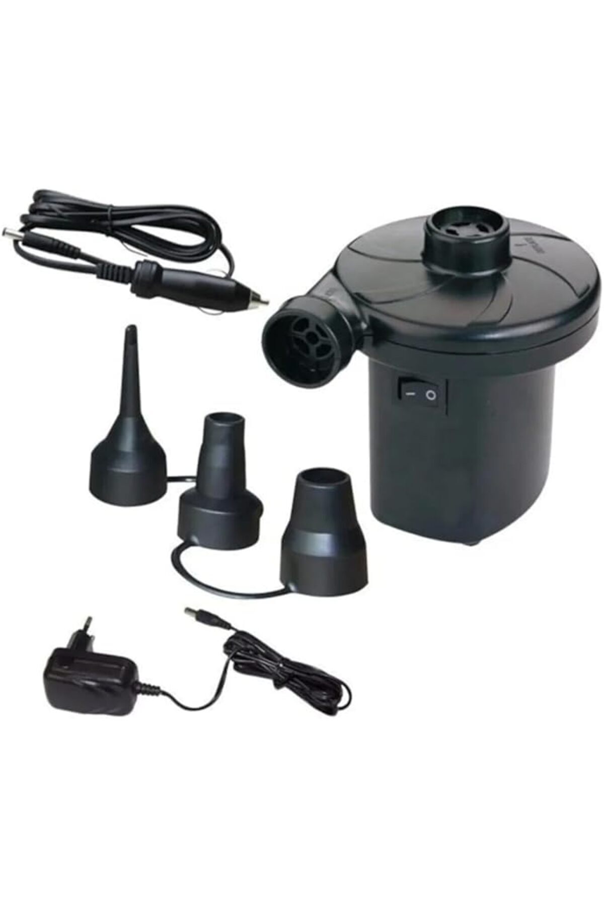 salesalbutik Outdoor DC 12V/220V Elektrikli Hava Pompası – Şişirme ve Hava Boşaltma