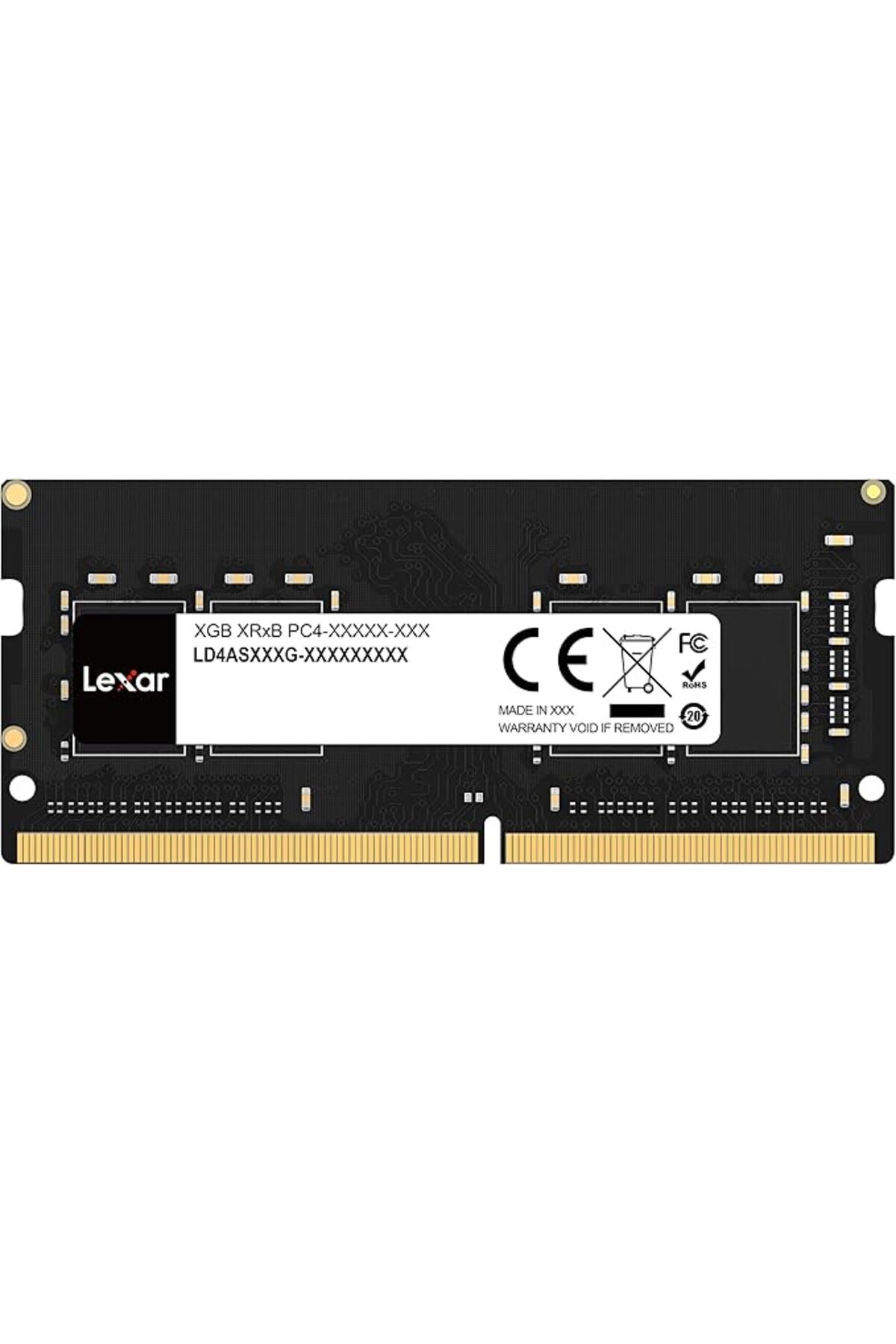 Genel Markalar LD4AS008G-B3200GSST Notebook Bellek, 8GB DDR4 3200Mhz Nb So-Dimm