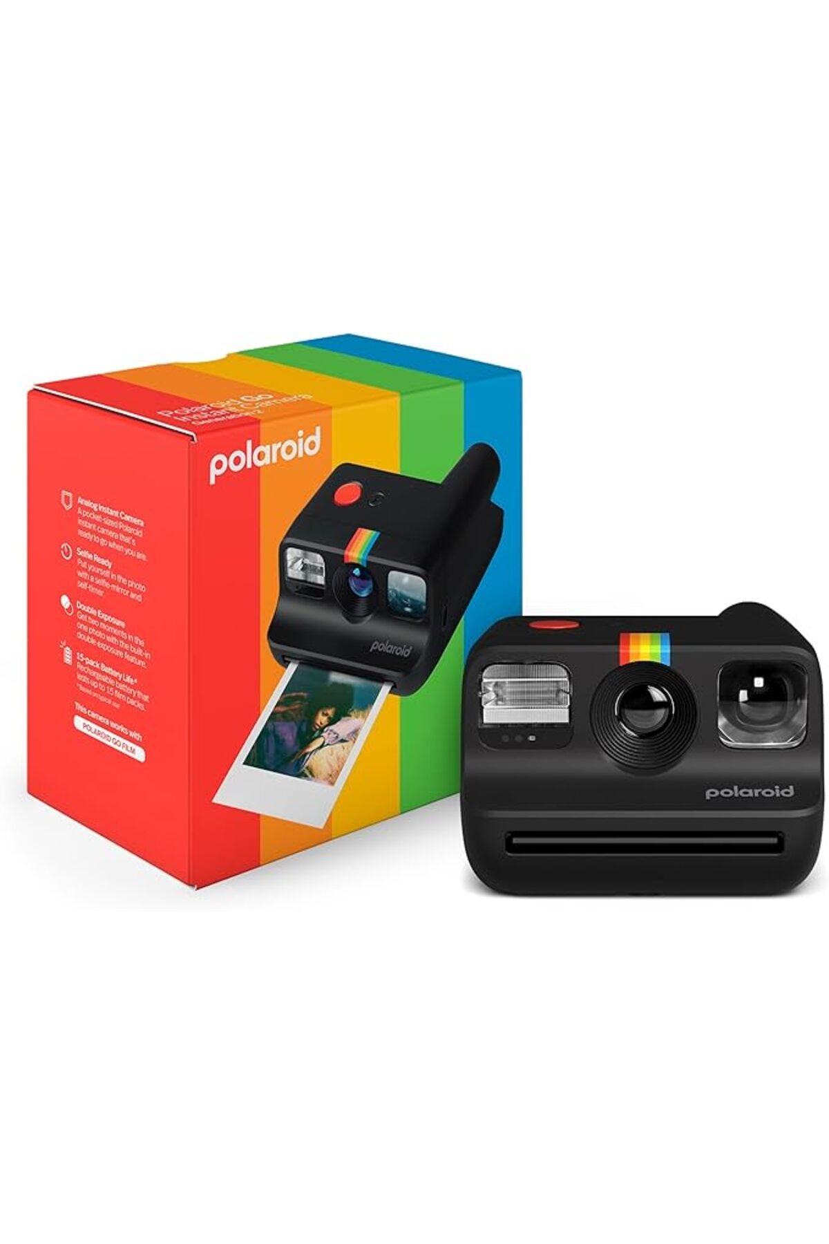 SoyluhanStore Go Generation 2 Siyah Mini Anında Film Kamerası