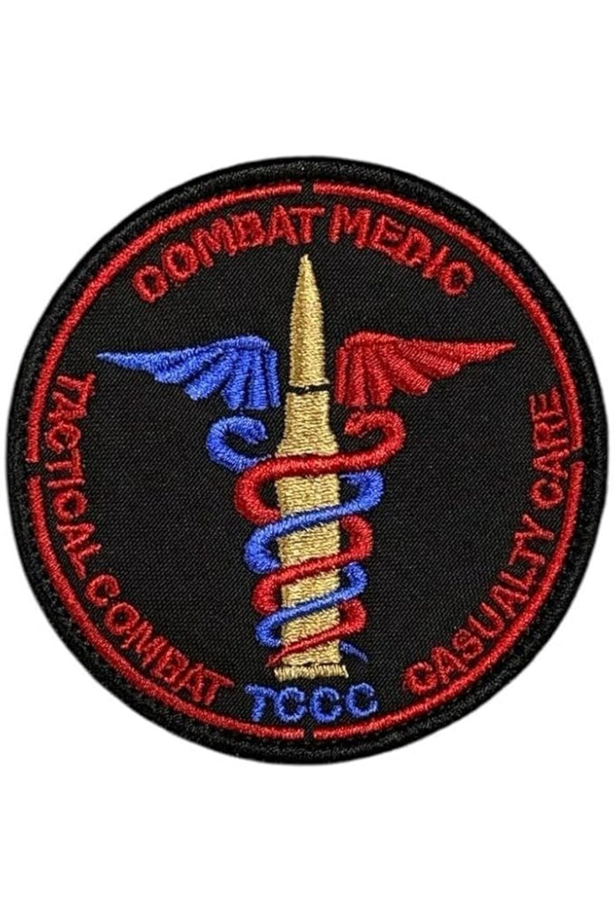 SoyluhanStore Combat Medic Nakış Patch Peç - 7 cm