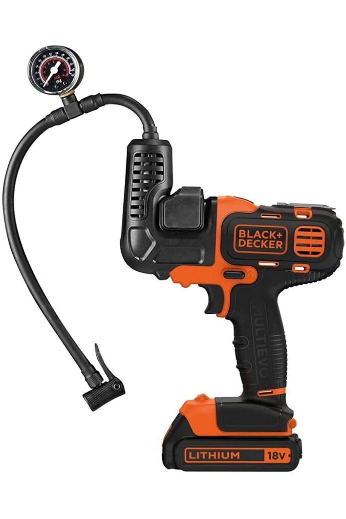 yenibagshop + Decker MTNF9-XJ Multievo Hava Pompa Aparatı, Çok renkli, 1 Adet