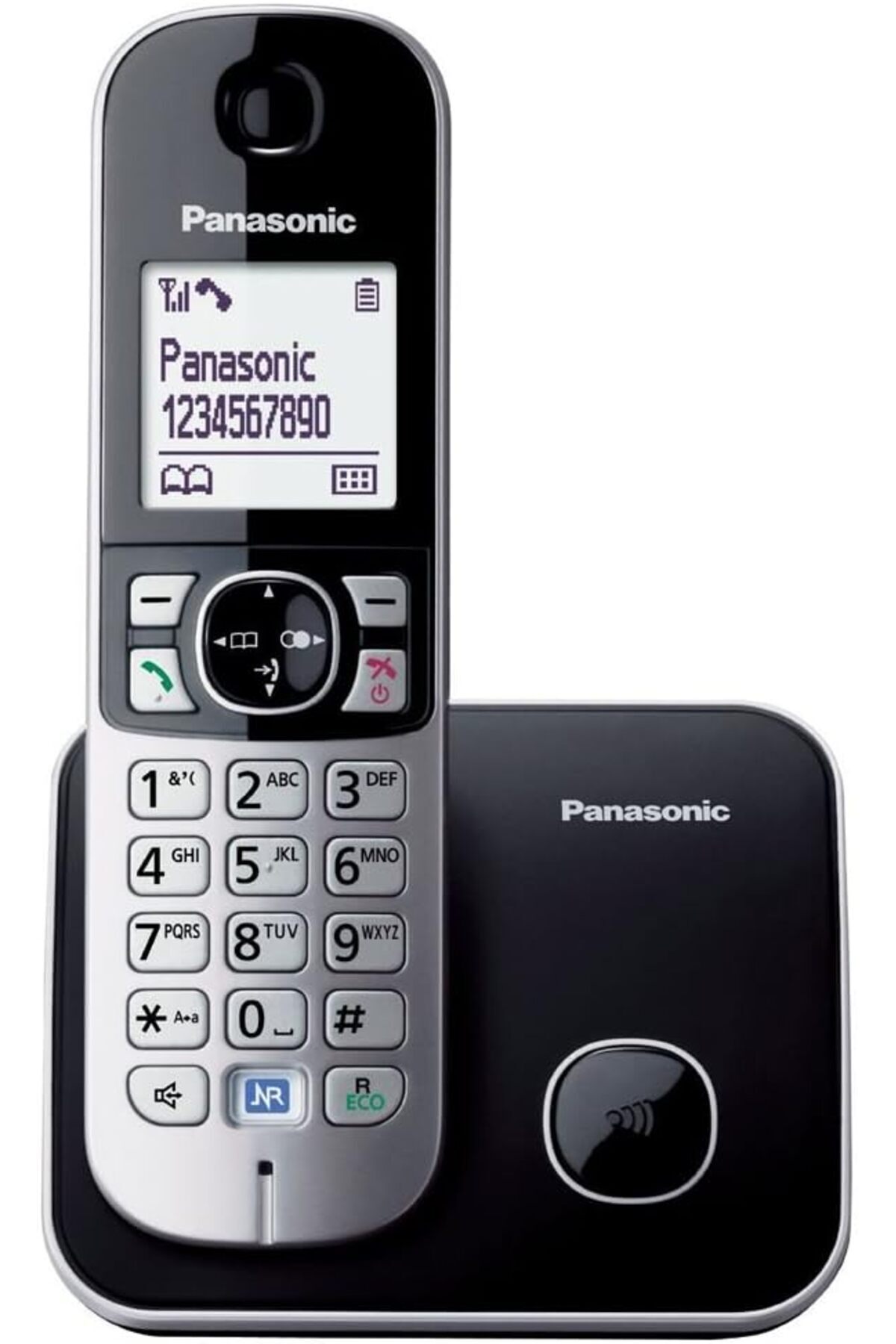 yenibagshop KX TG6811 Dect Telefon-Siyah Dect Telefon, Siyah
