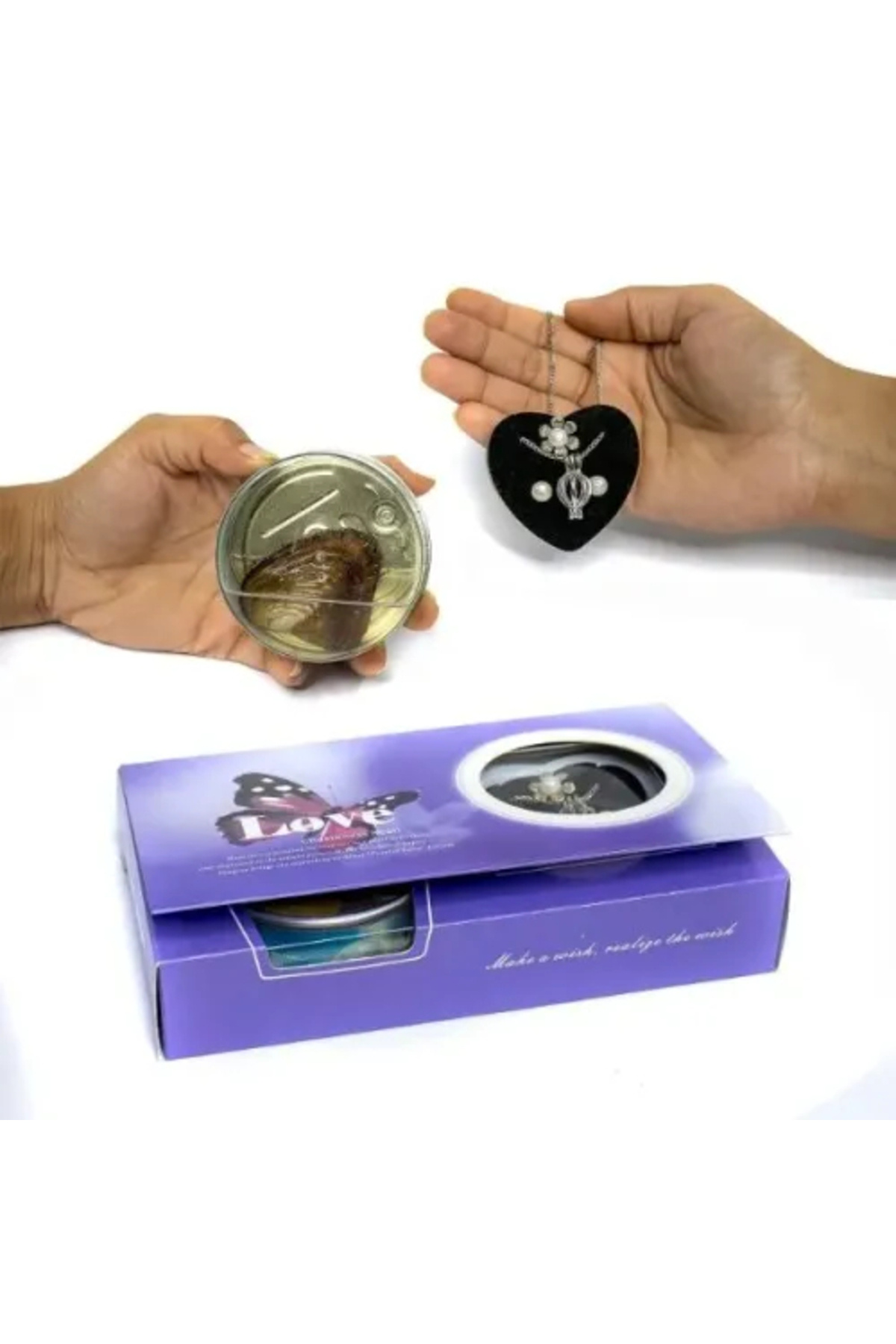 Dodes İstridye İçinde İnci Kolye