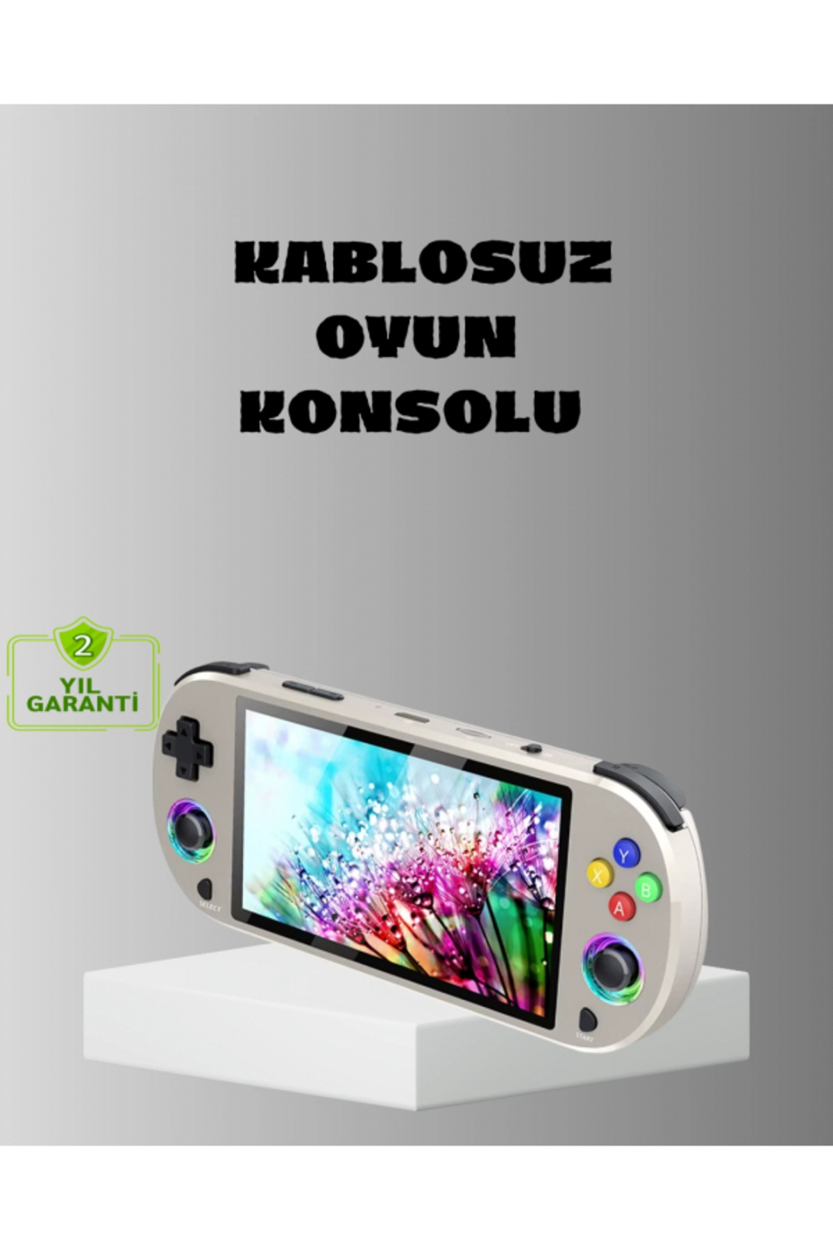 SELFBUYSELL Hd Çıkış Destekli Taşınabilir Oyun Konsolu – 5 İnç Ips Ekran, Rgb Işıklı