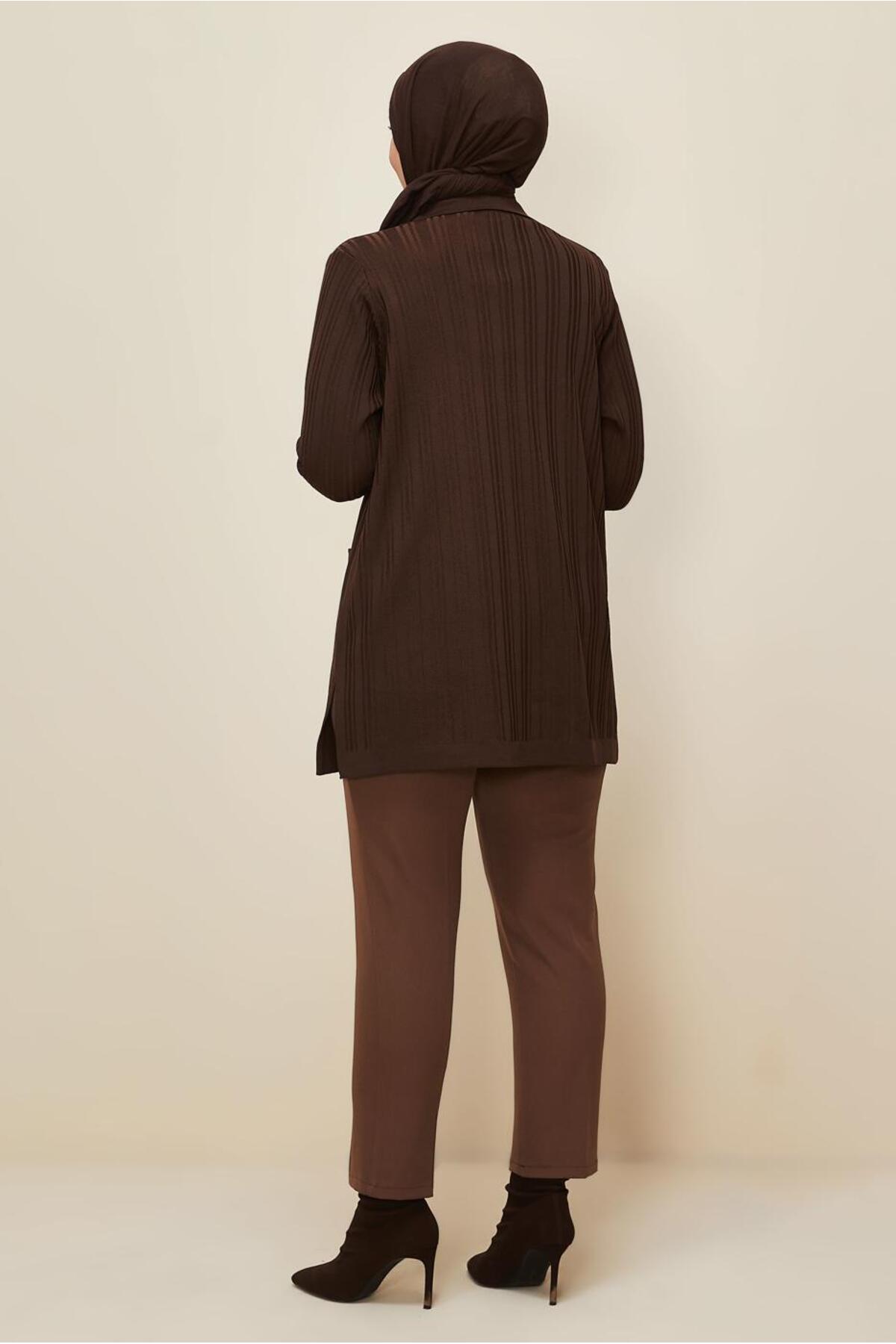 Alvina  BÜYÜK BEDEN TRİKO HIRKA 20858 - Görsel 4