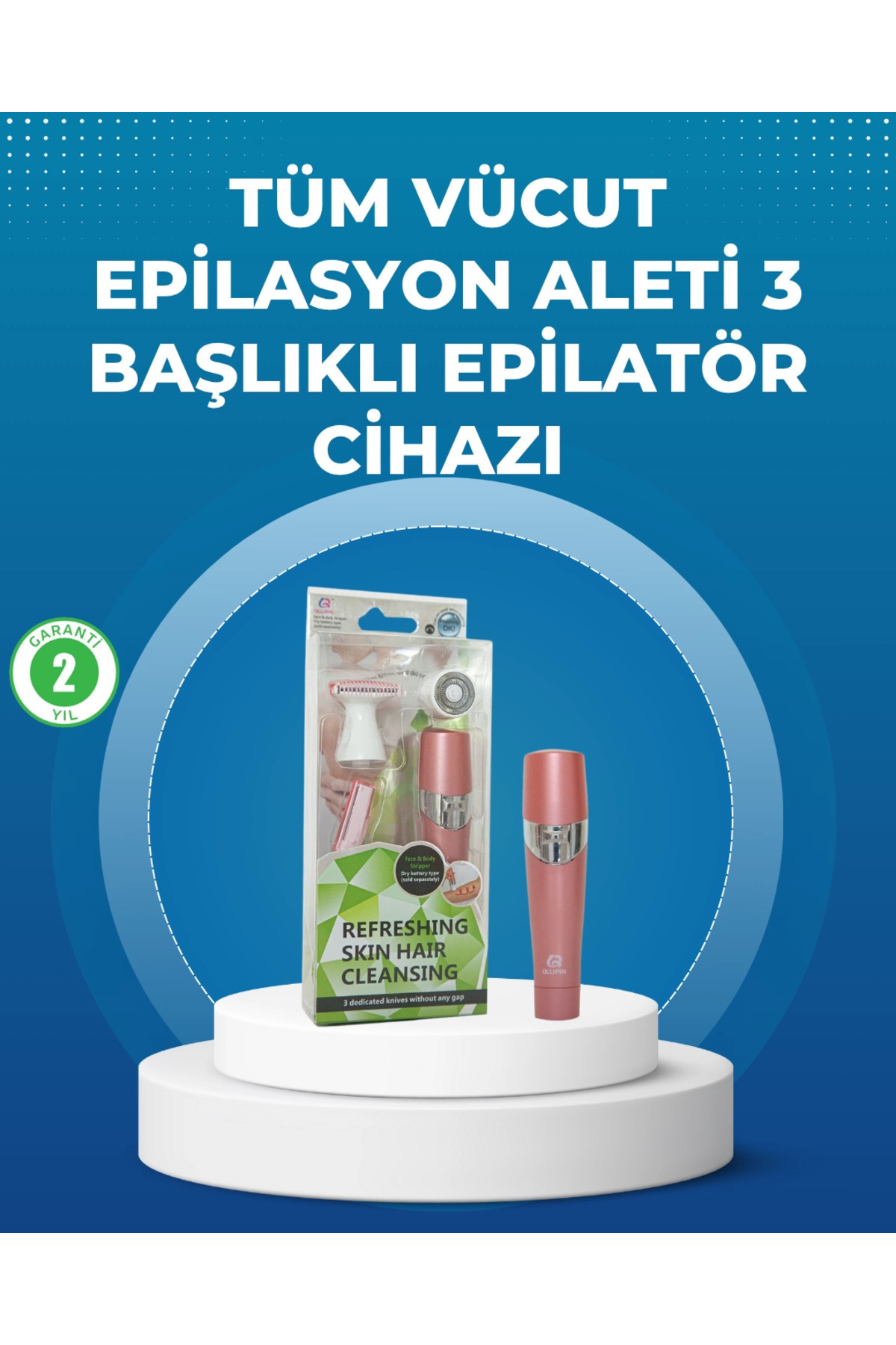 Lisinya BFS Pembe Epilasyon Cihazı – Acısız Tüy Temizliği